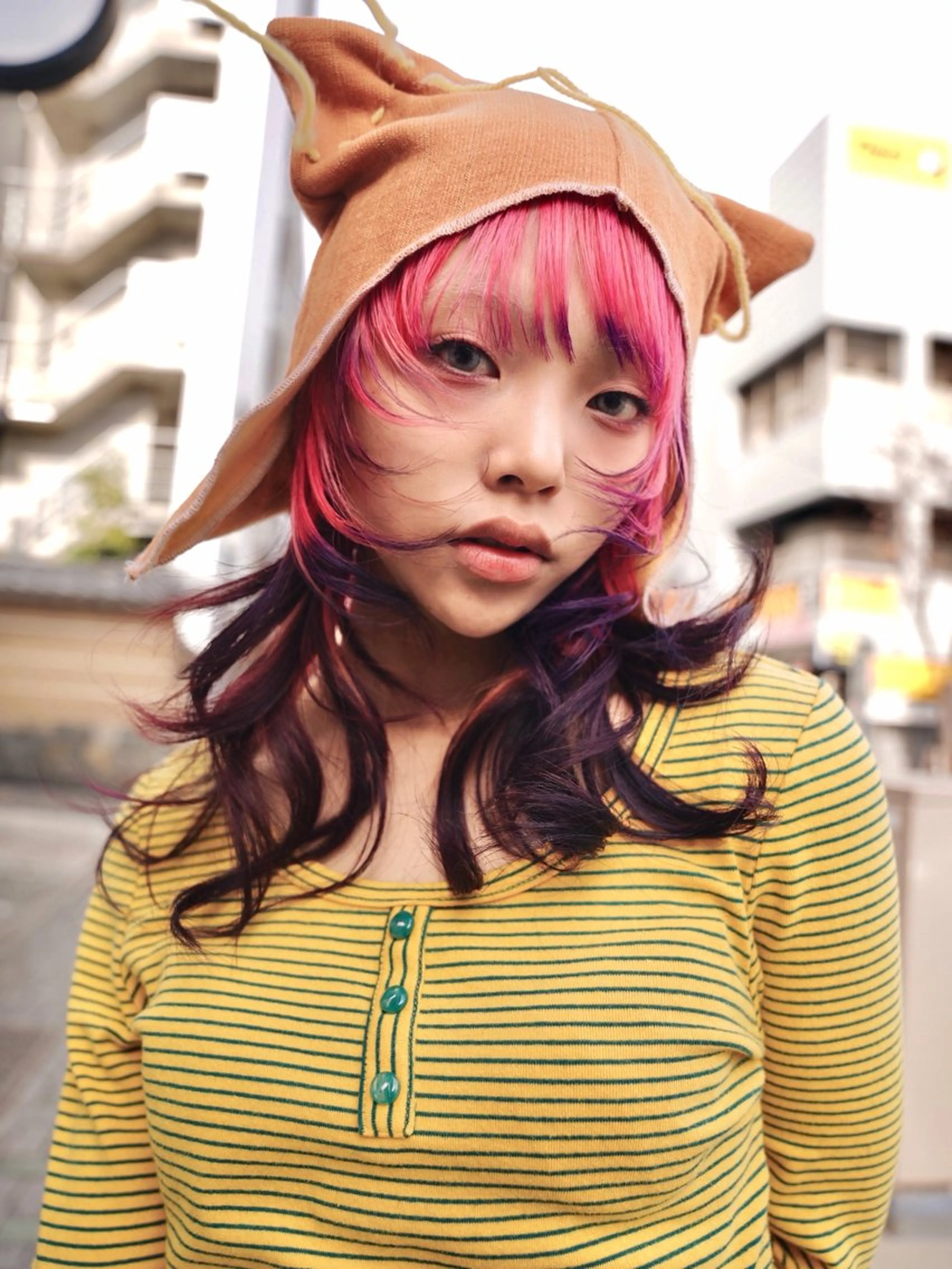 ミディアム カラー レイヤーカット カット ヘアカラー トリートメント Kaito🐶/ボブ /レイヤー/デザインのヘアスタイル