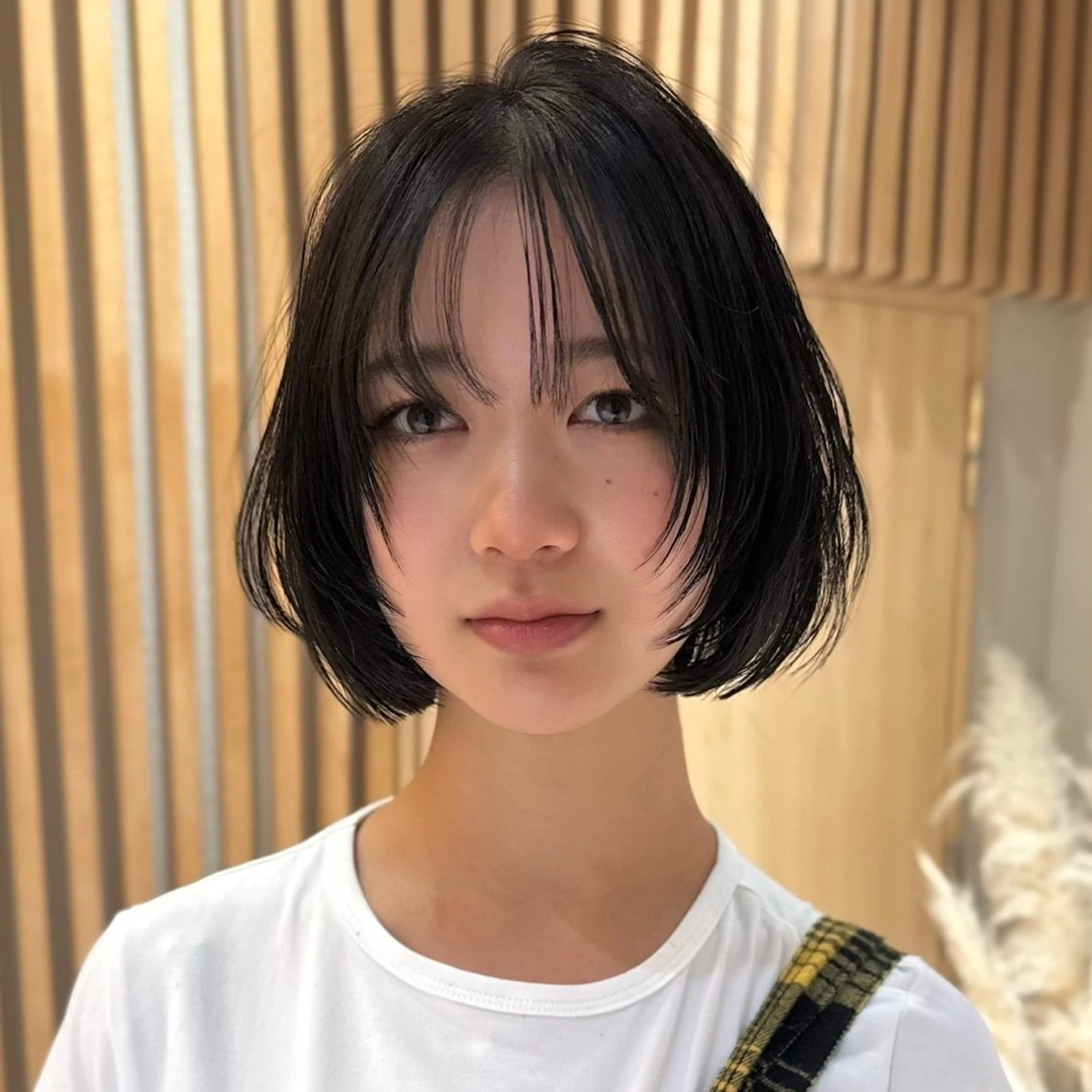 ショート カラー 似合わせカット カット ヘアカラー トリートメント レイヤー/髪質改善 Lond ambreのヘアスタイル