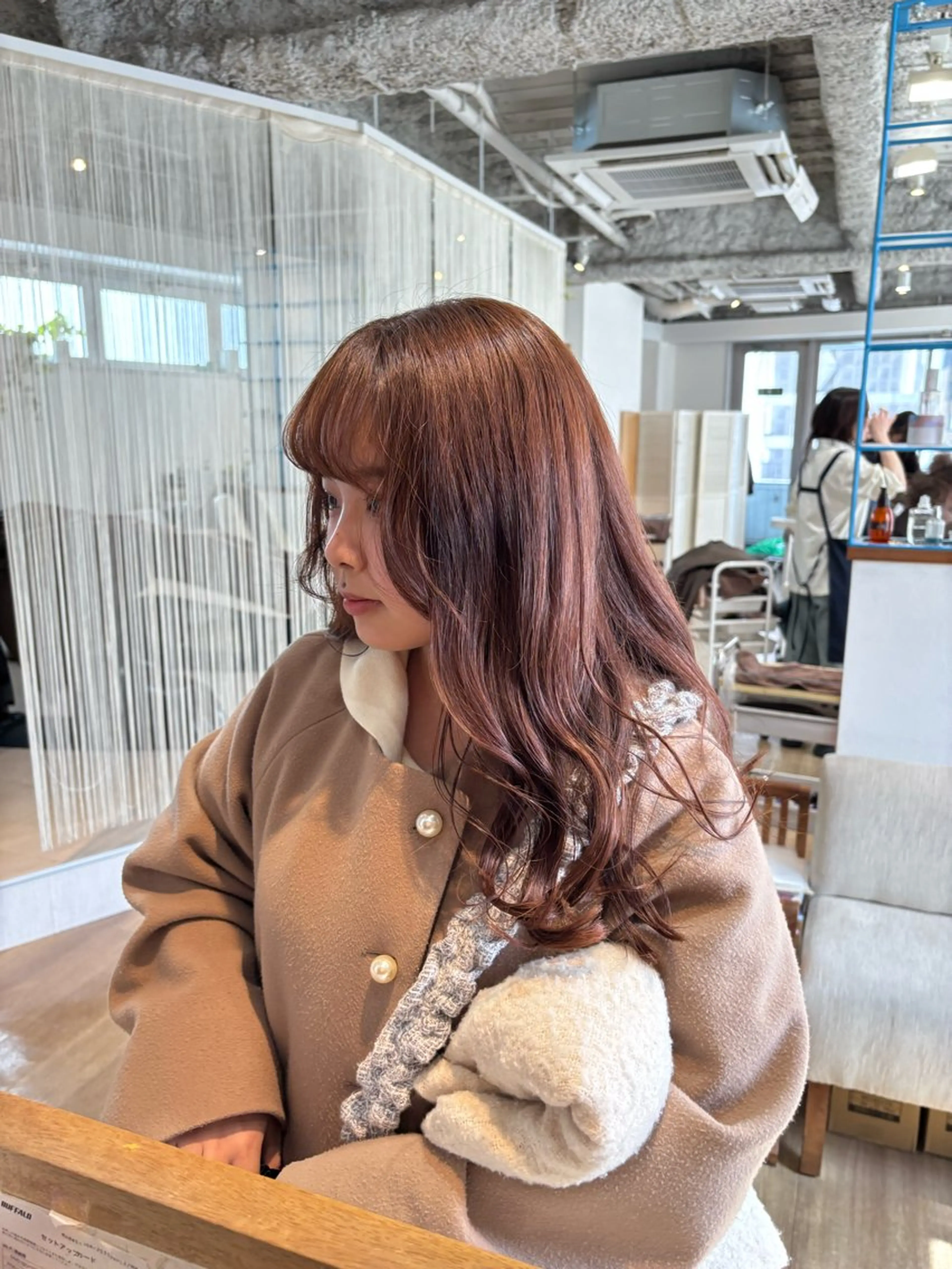 ロング カラー 透明感カラー ヘアカラー トリートメント ヘッドスパ RINNO🌷艶髪/ 透明感&艶カラーのヘアスタイル