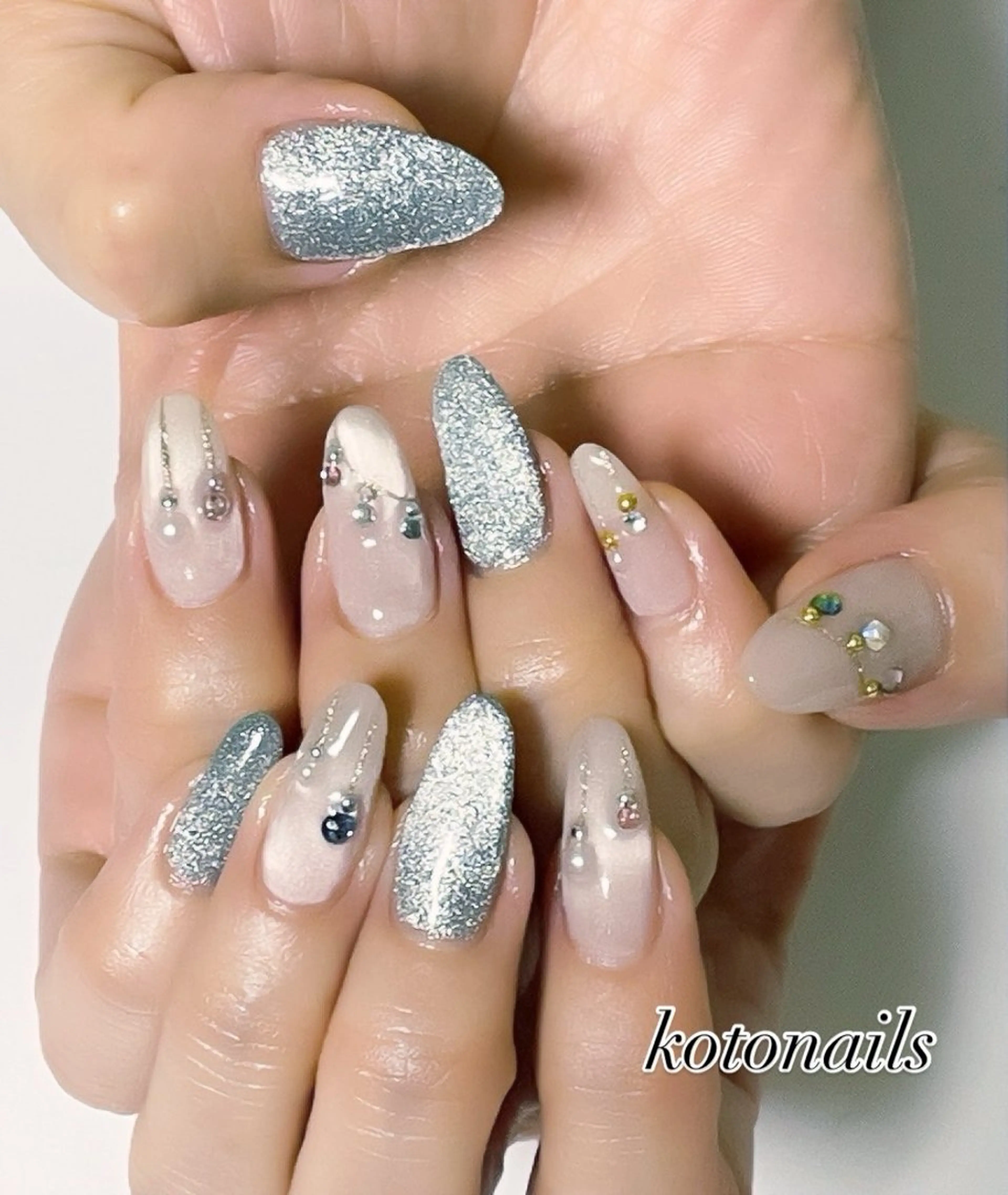 ネイル 冬ネイル クリスマス koto nailsのネイルデザイン