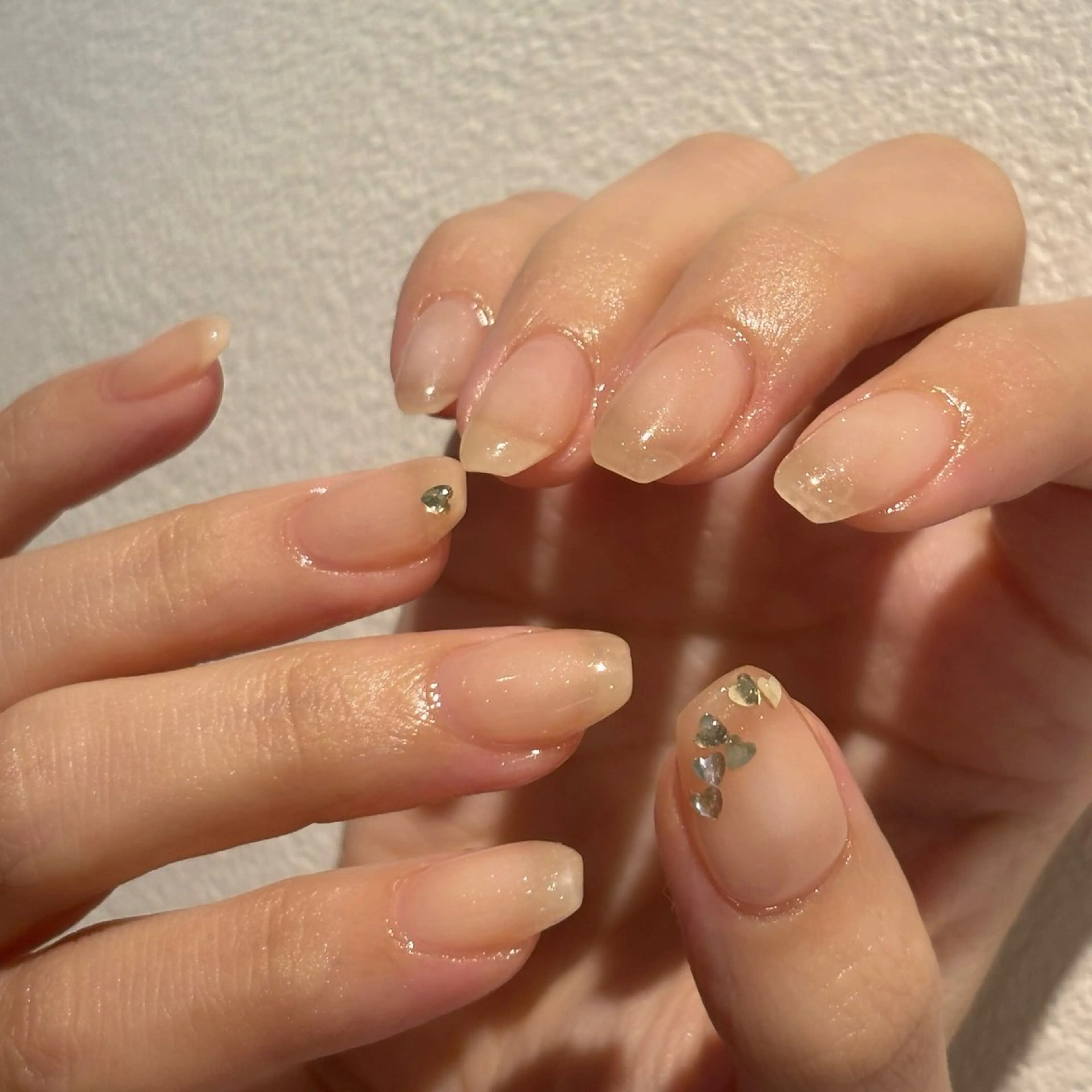 ネイル チークネイル シンプルネイル nail Eto./ 博多ニュアンスネイルのネイルデザイン
