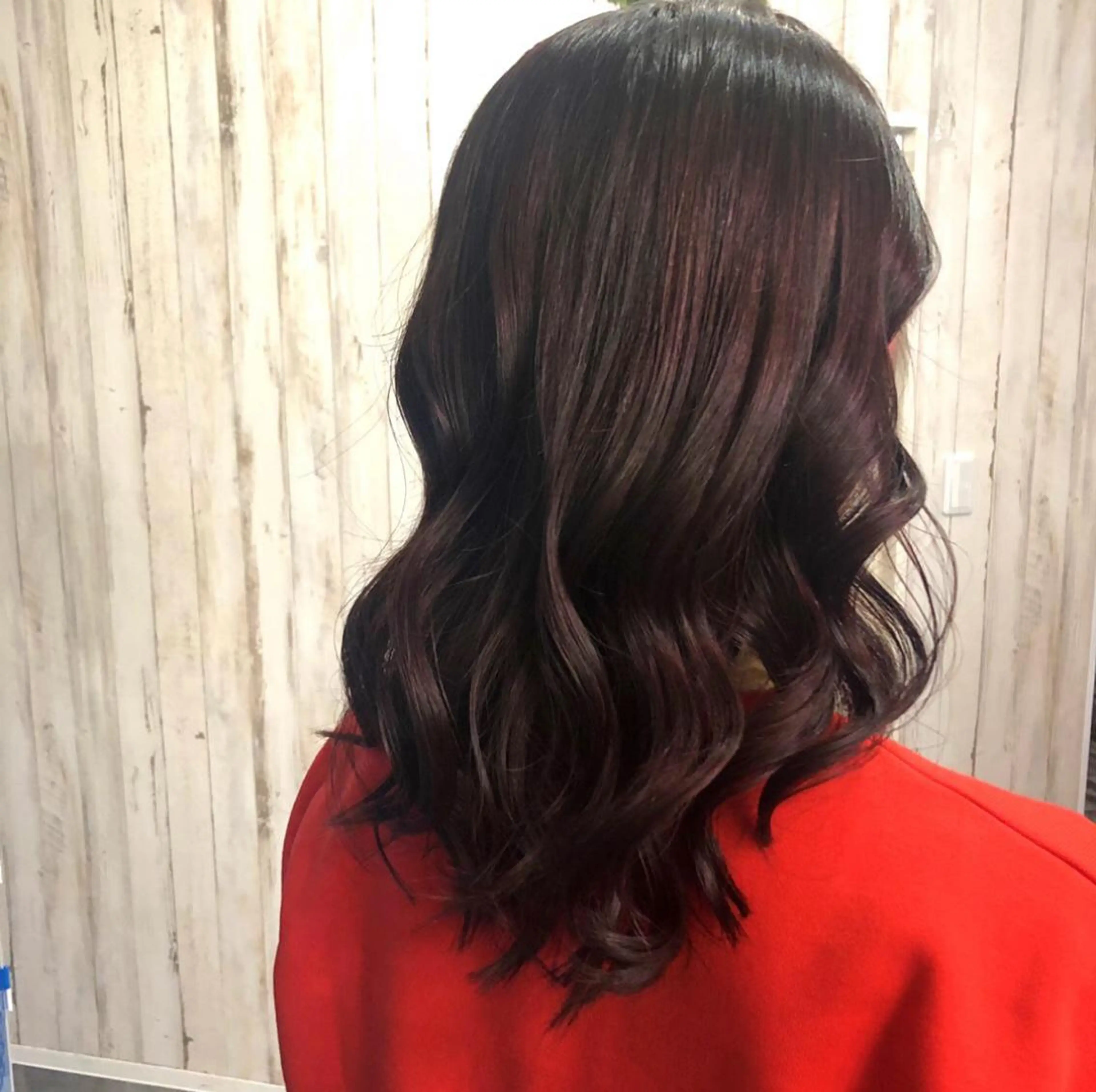 ロング カラー 韓国ヘア/レイヤー/ ツヤカラー/ Aiのヘアスタイル