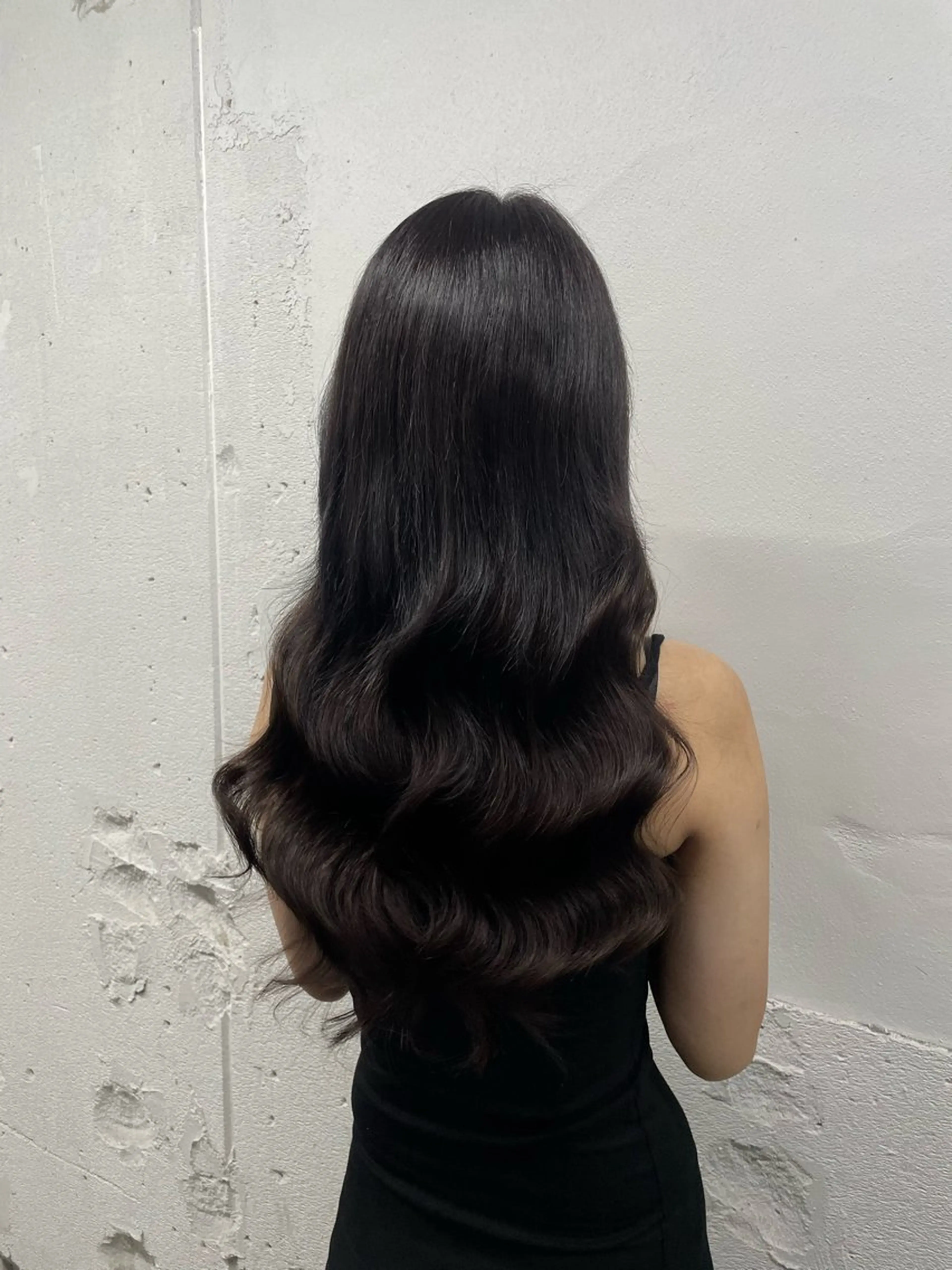 ロング カラー シールエクステ バレイヤージュ ミストバング ダブルカラー  フェイスフレーミング ヘアカラー エクステ 🧡艶髪ちゅるん髪 🫧🧡YUKI❄️のヘアスタイル