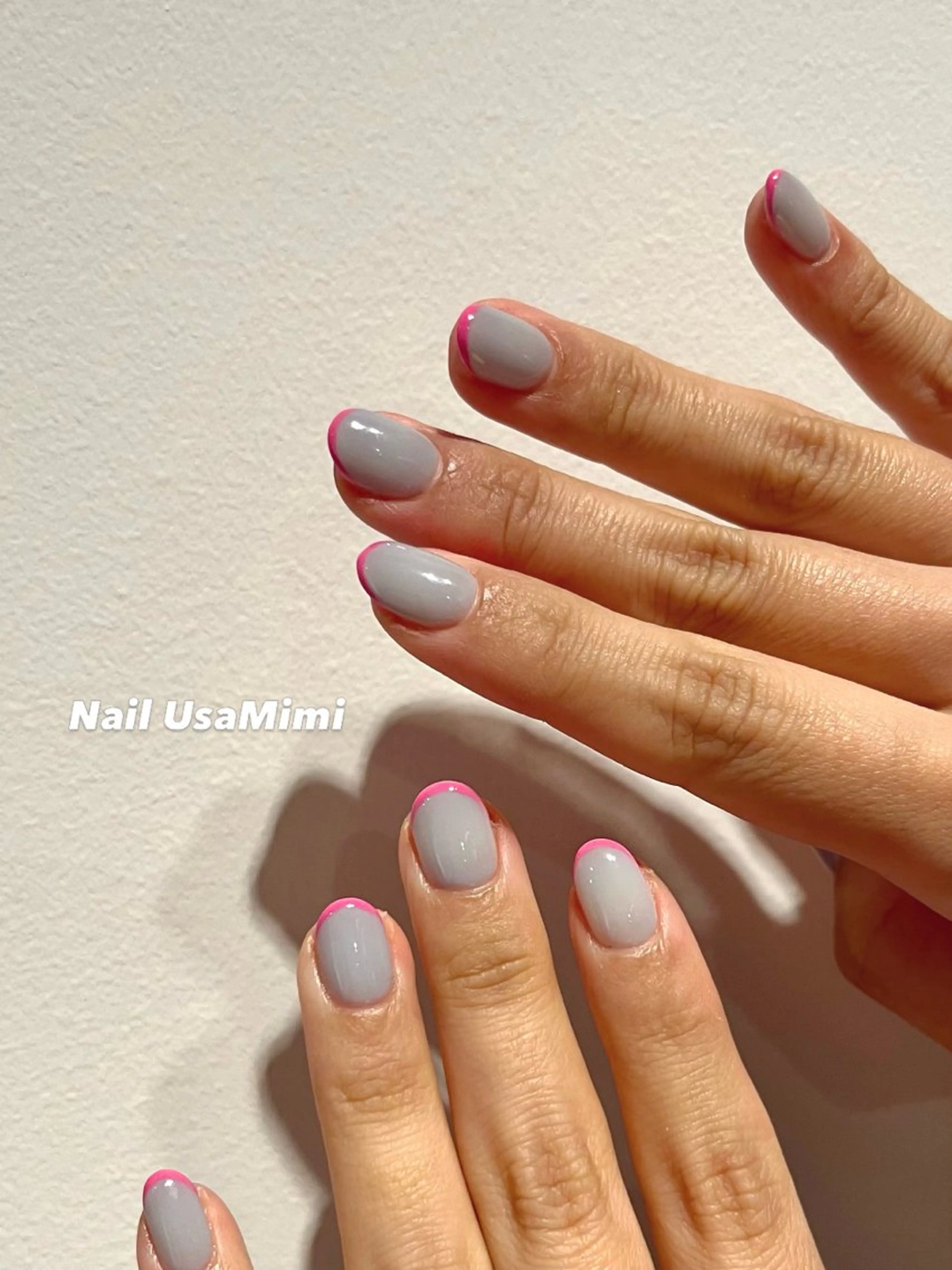 ネイル アートネイル フレンチネイル ジェルネイル キラキラネイル オフィスネイル ハンドネイル Nail Usa Mimi ASAKOのネイルデザイン