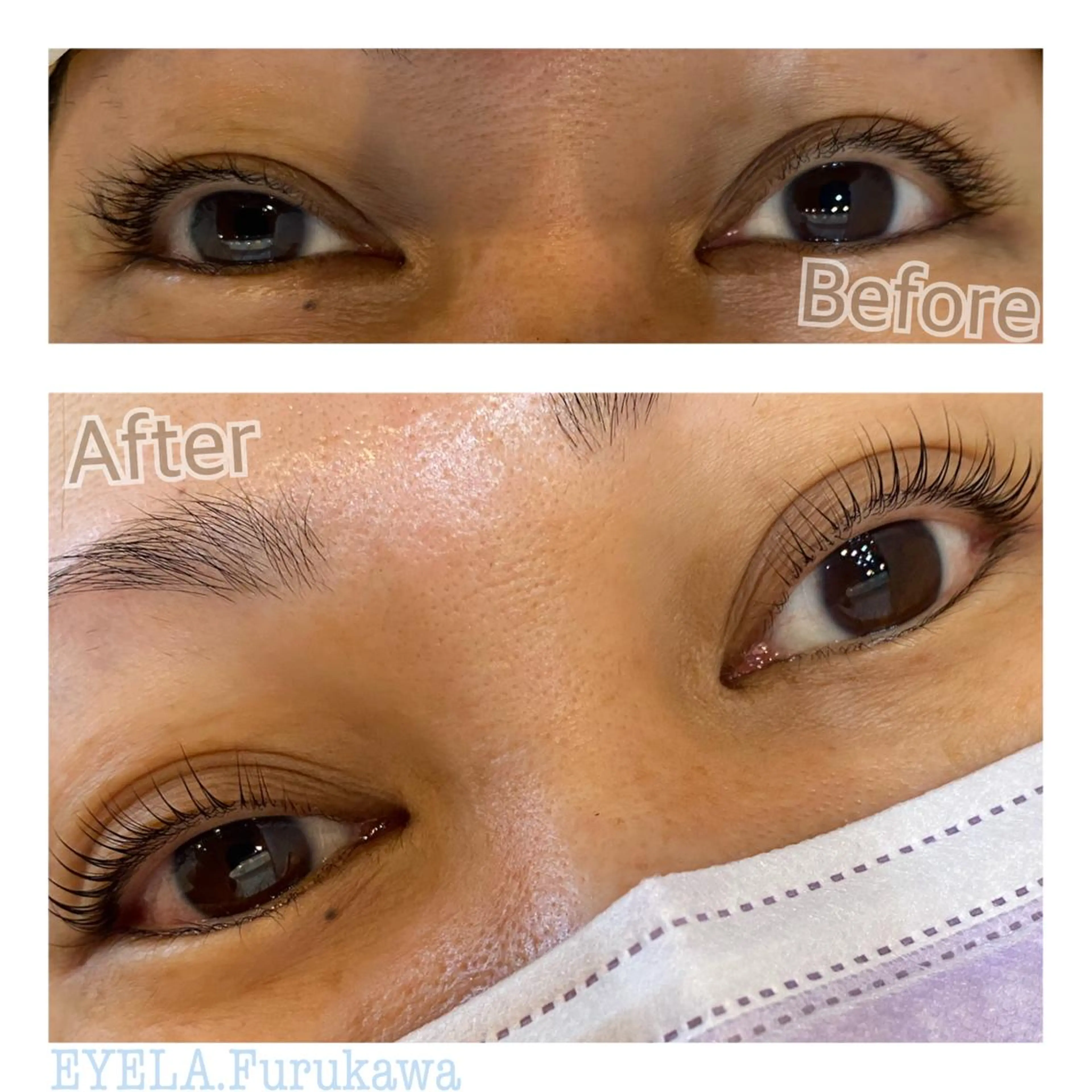 マツエク・マツパ EYELA甲府昭和 furukawaのマツエク・マツパデザイン