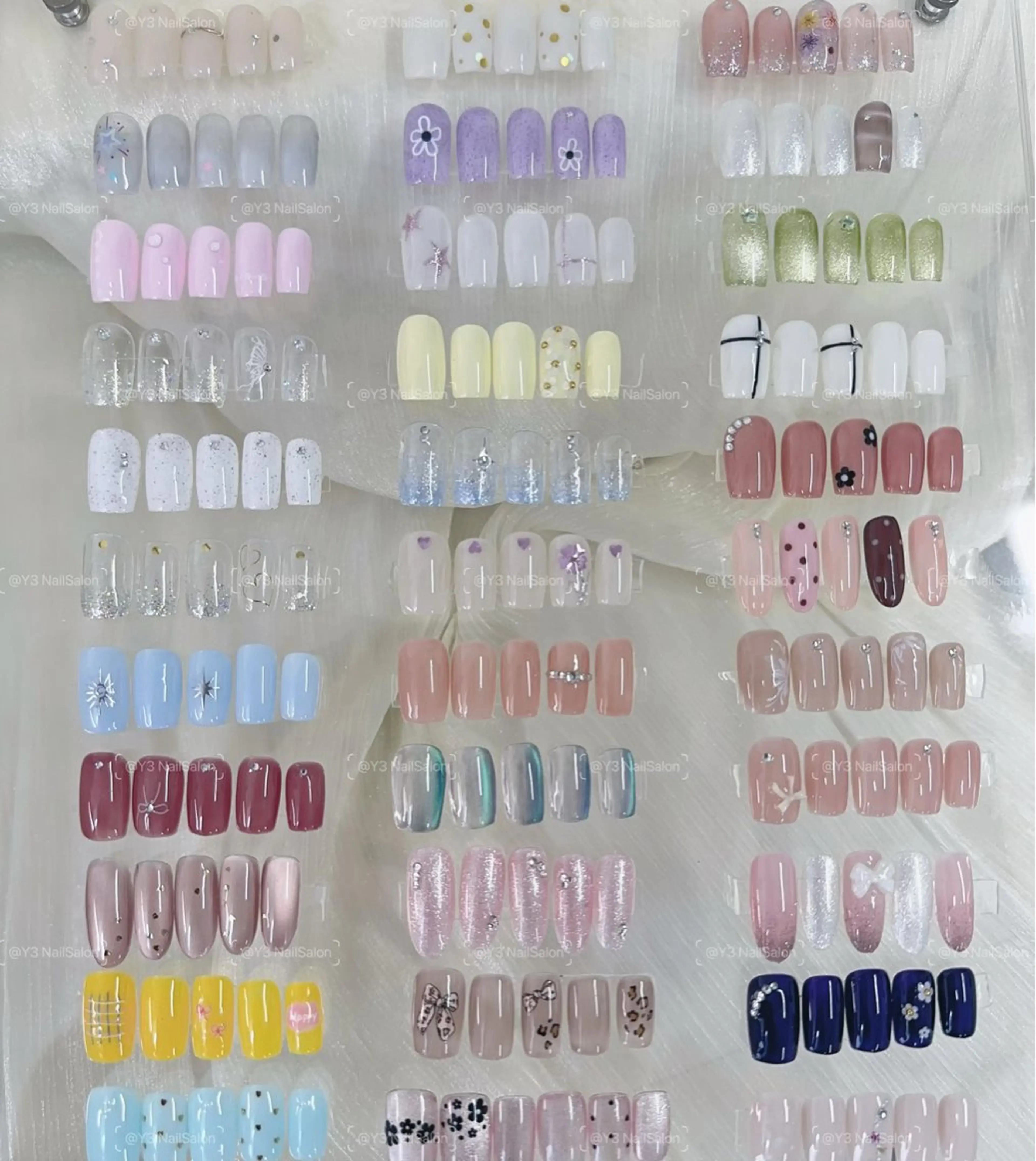 ネイル 春ネイル ハンドネイル Y3 NailSalonのネイルデザイン