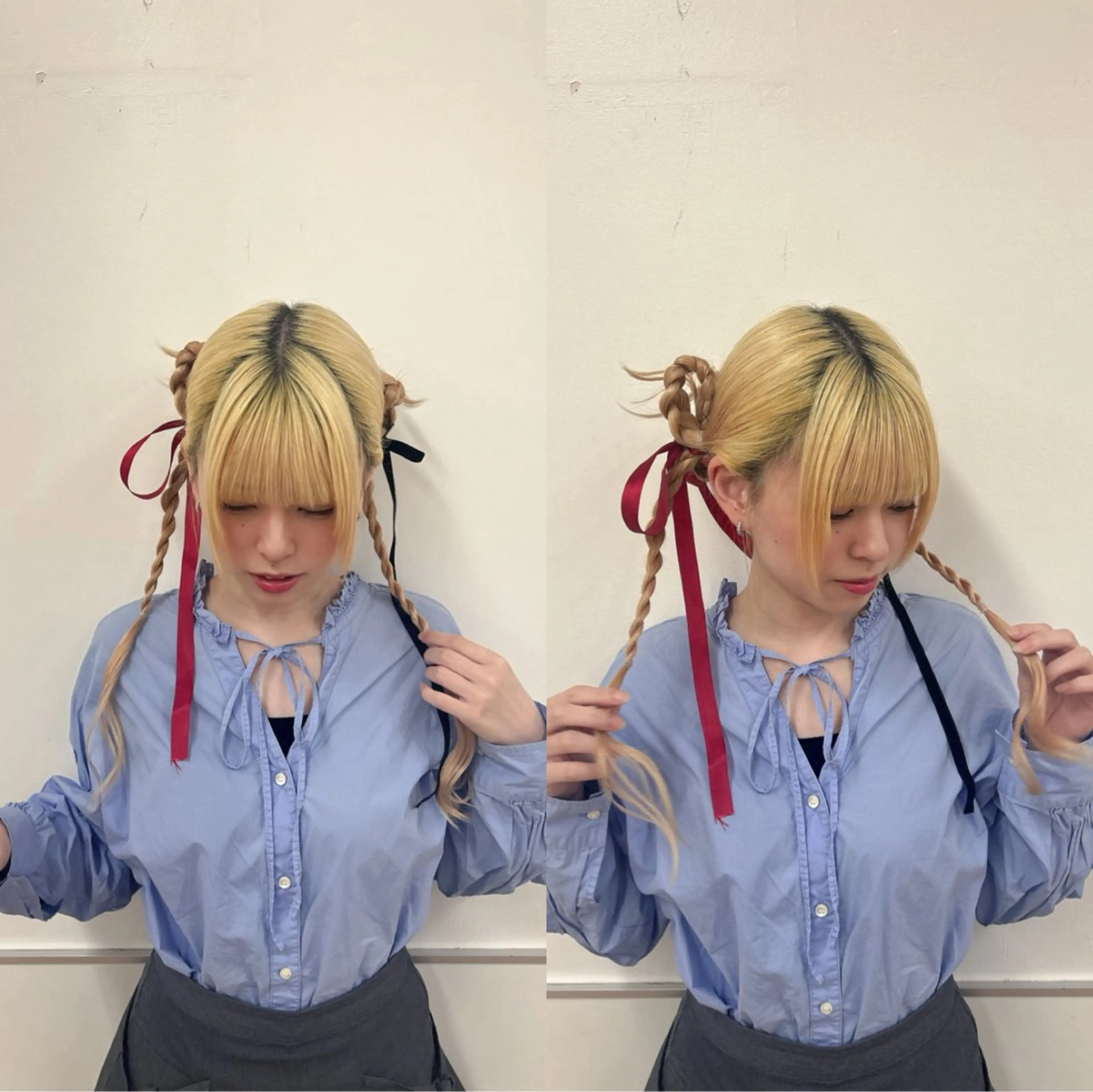 ロング ヘアアレンジ ヘアセット 梅田茶屋町ヘアセット 🎀RIONA🎀のヘアスタイル