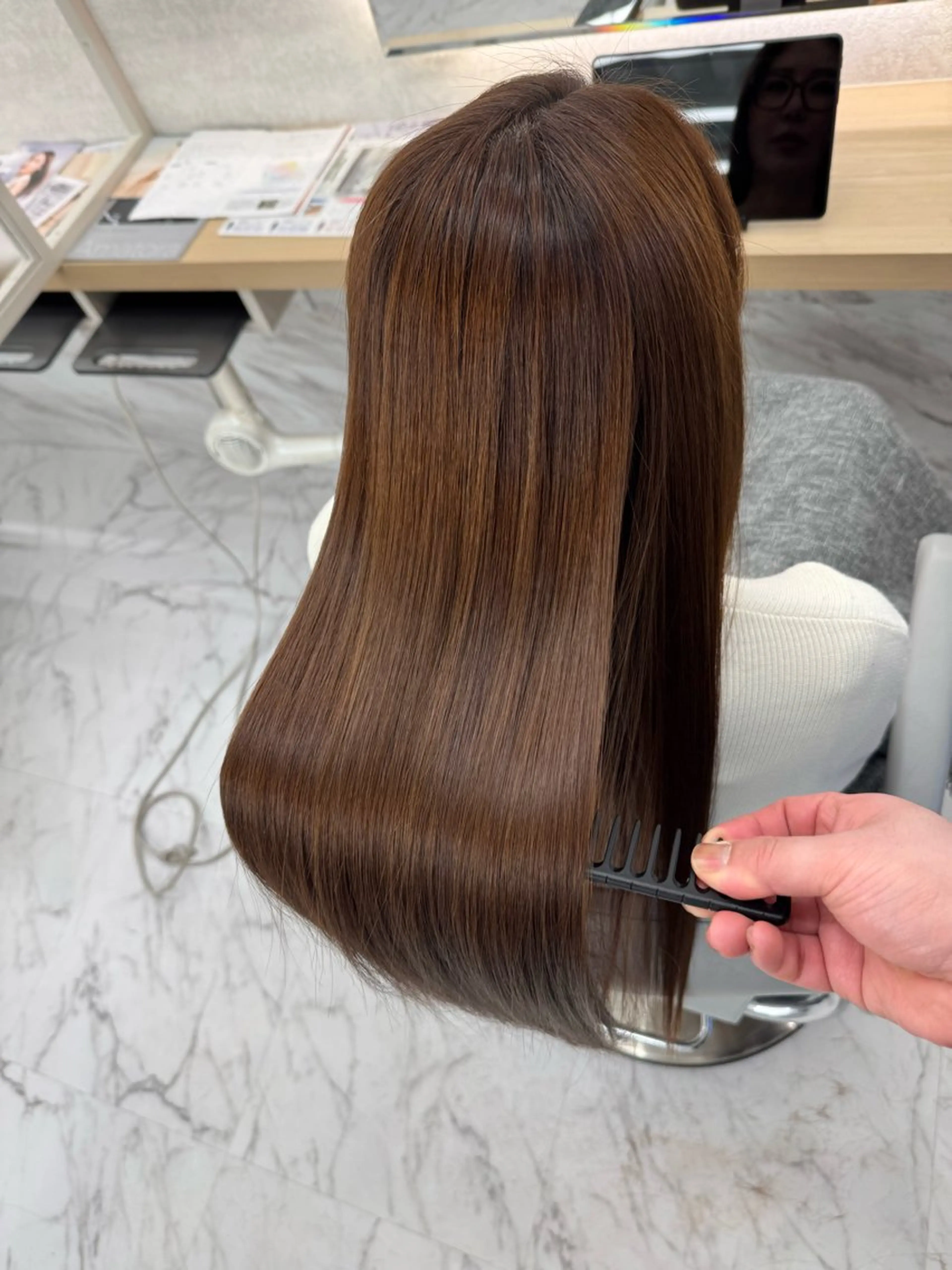 ロング 髪質改善 トリートメント 酒井 俊紀のヘアスタイル