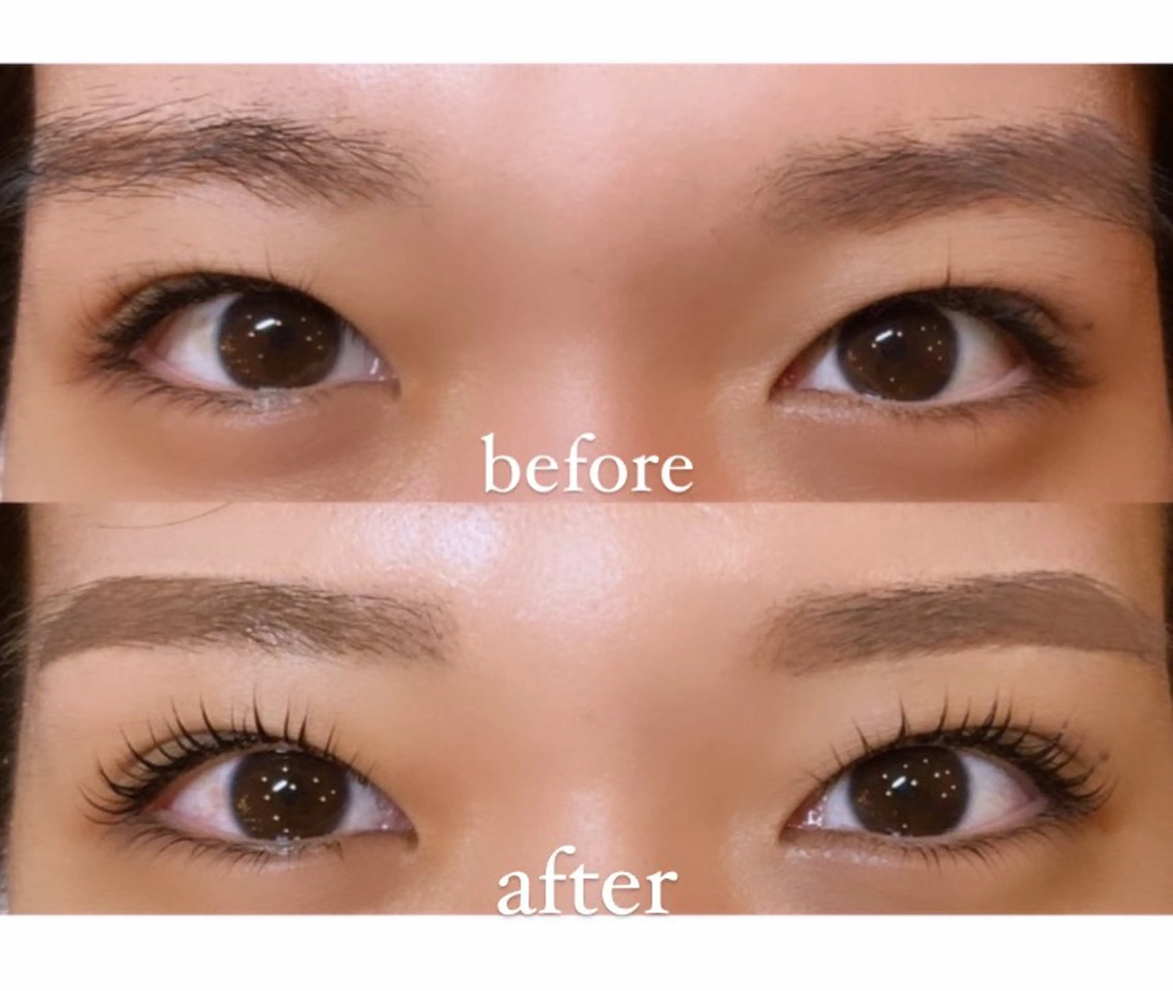 マツエク・マツパ アイブロウ 下まつげエクステ 一重×まつ毛パーマ Raviliss 武田のマツエク・マツパデザイン