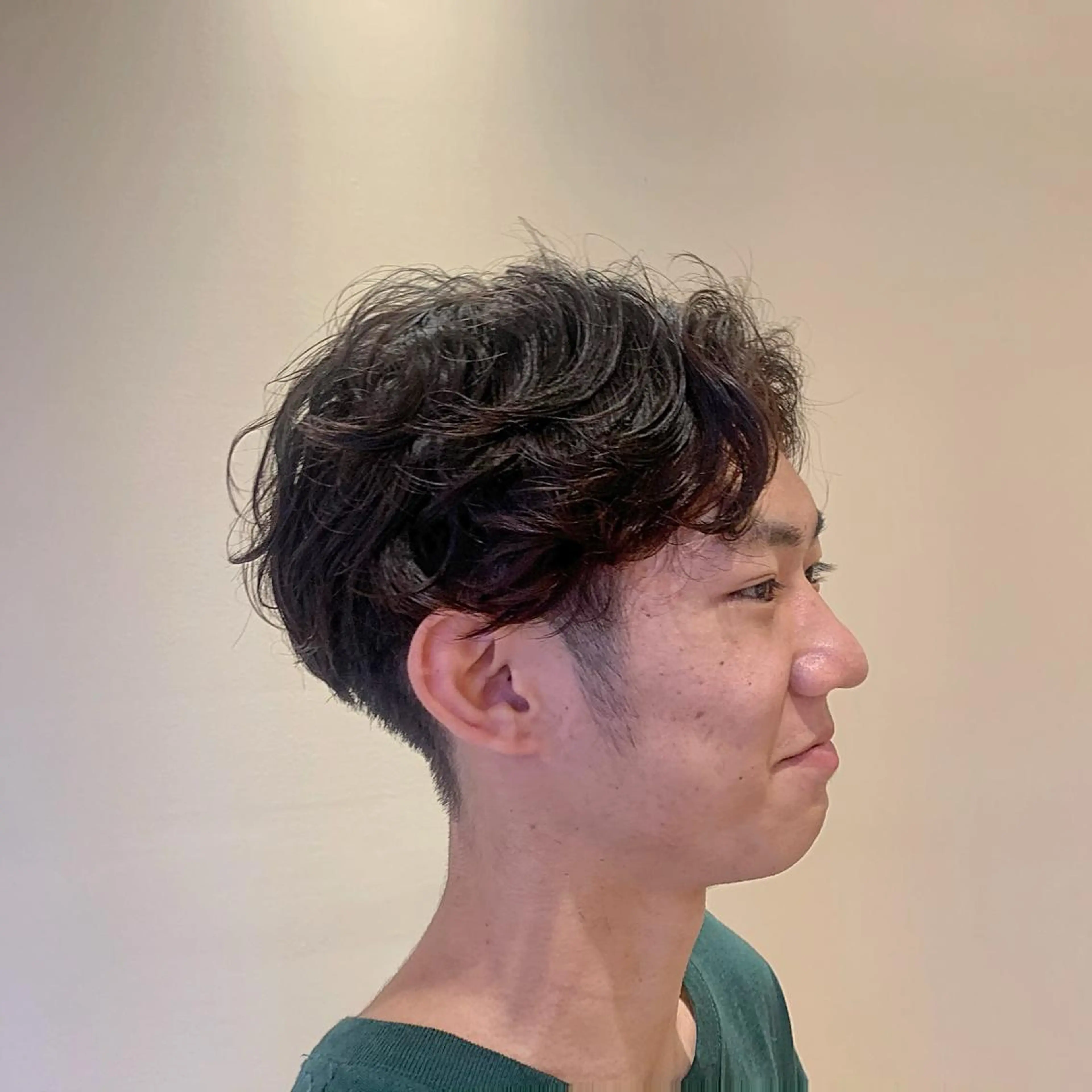 ショート パーマ メンズ メンズパーマ 和歌山韓国ヘア🌙 MOEのヘアスタイル