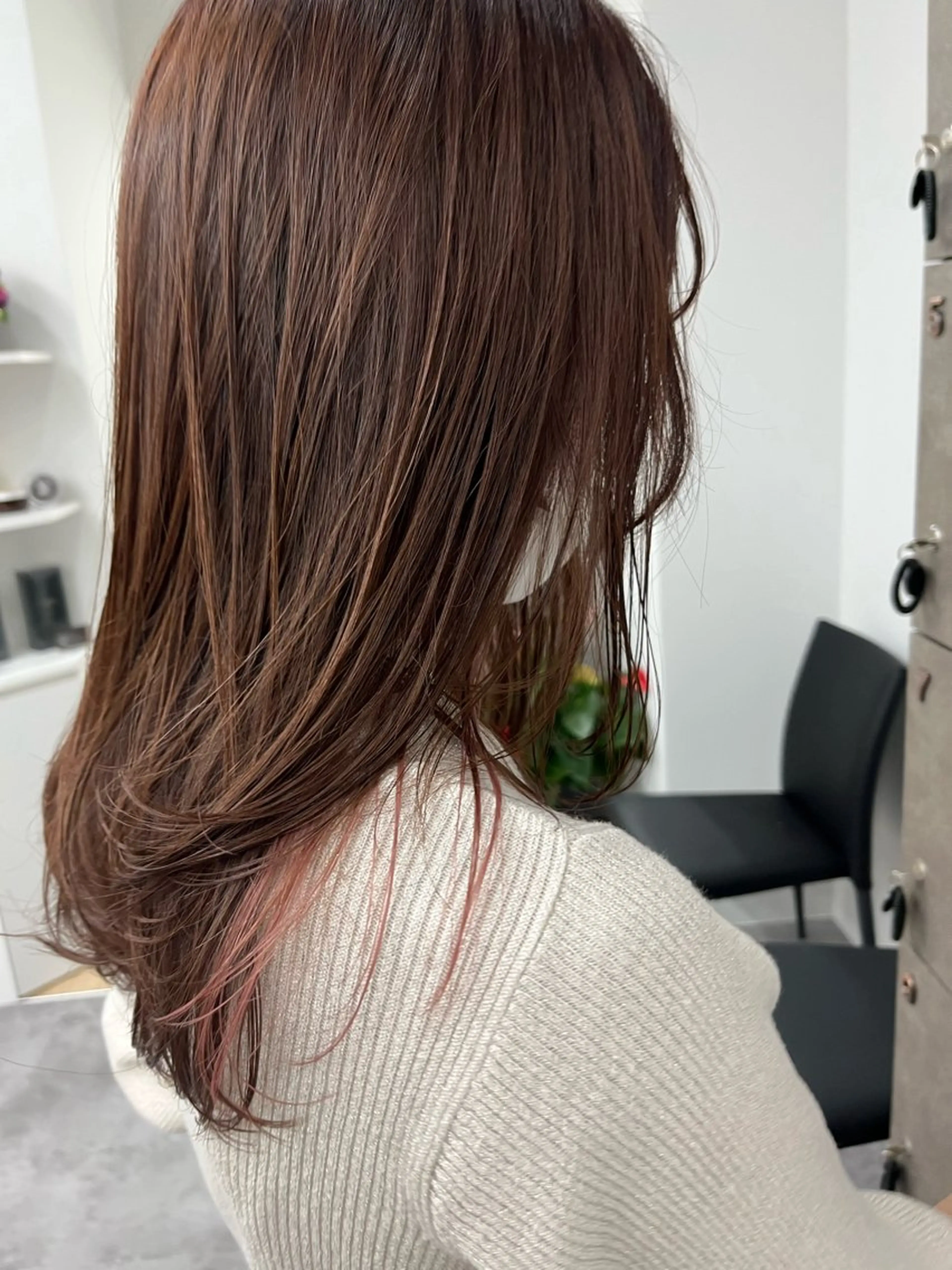 ロング カラー ヘアカラー 門崎未依/レイヤー/ メンズカット🪿🌼のヘアスタイル