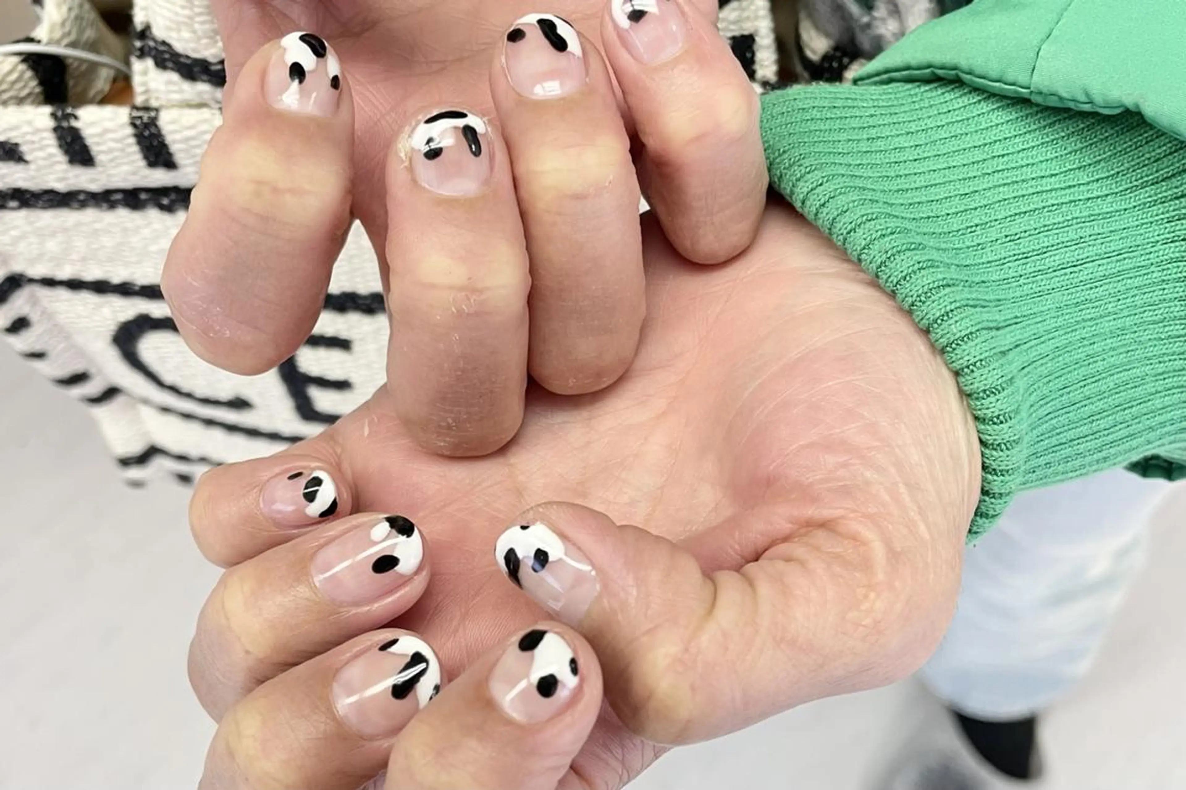 ネイル ハンドネイル 大阪福島韓国束感まつ げ Sayaka🤍のマツエク・マツパデザイン