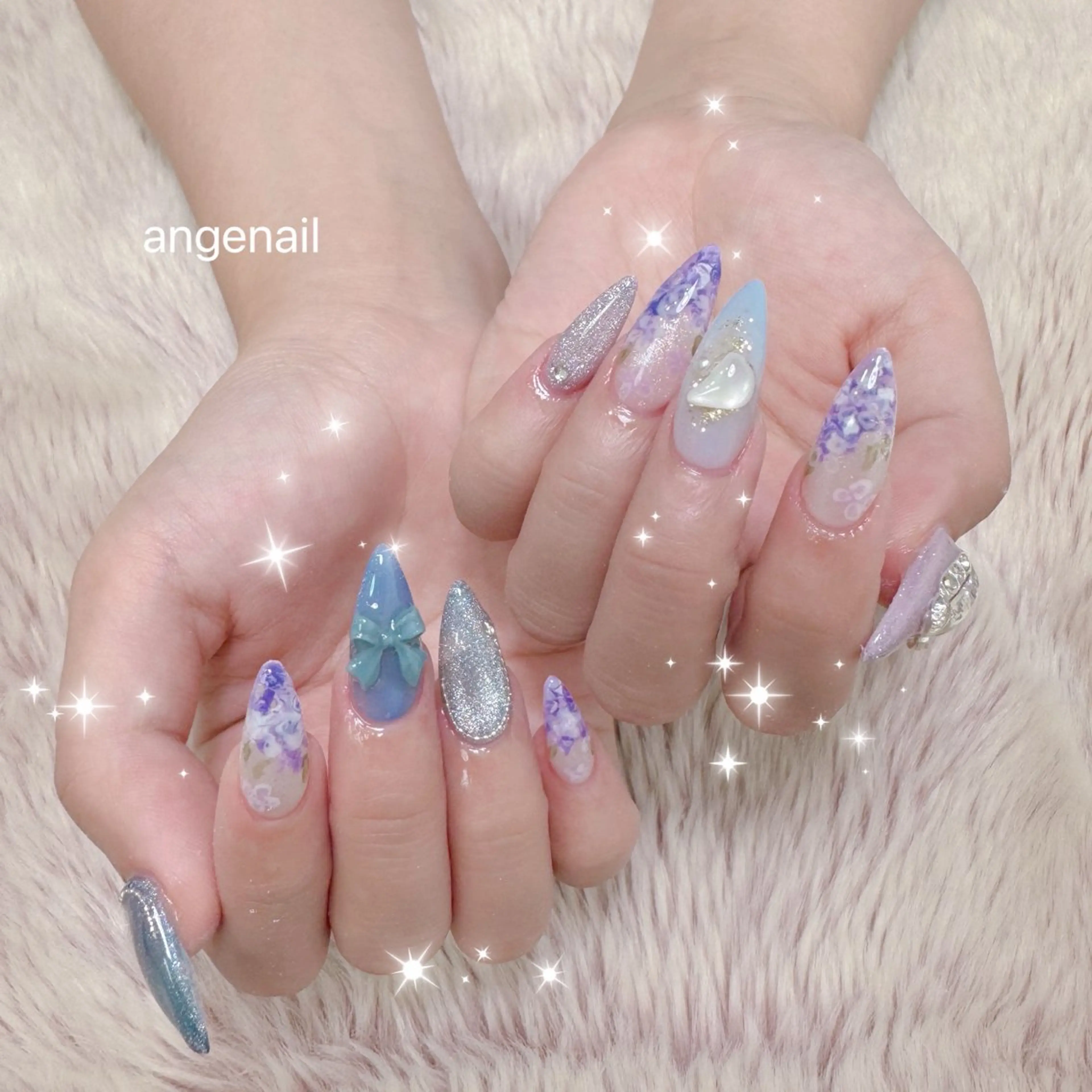 ネイル ハンドネイル オーナーネイリスト MAKIのネイルデザイン