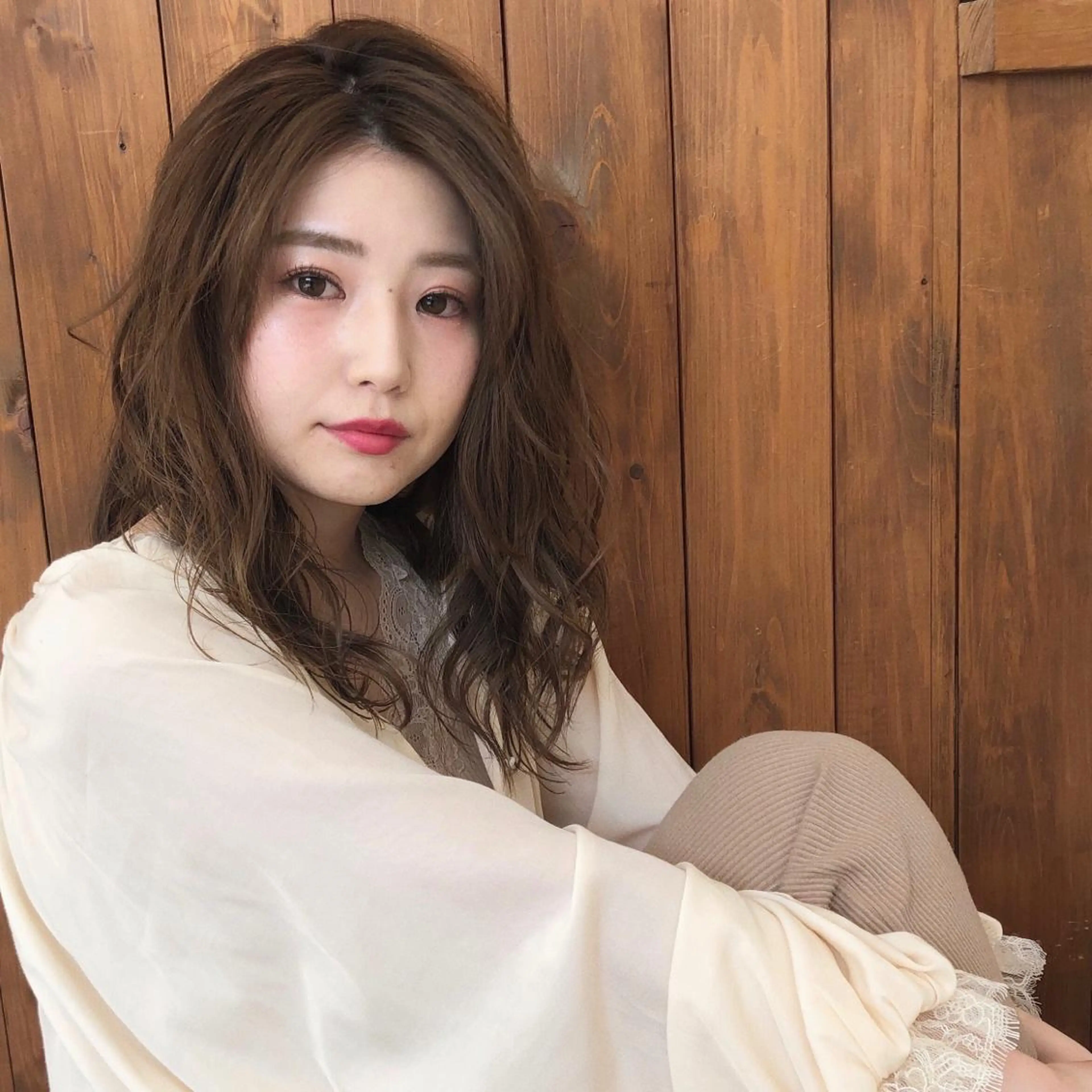 セミロング 冨木 雄斗のヘアスタイル