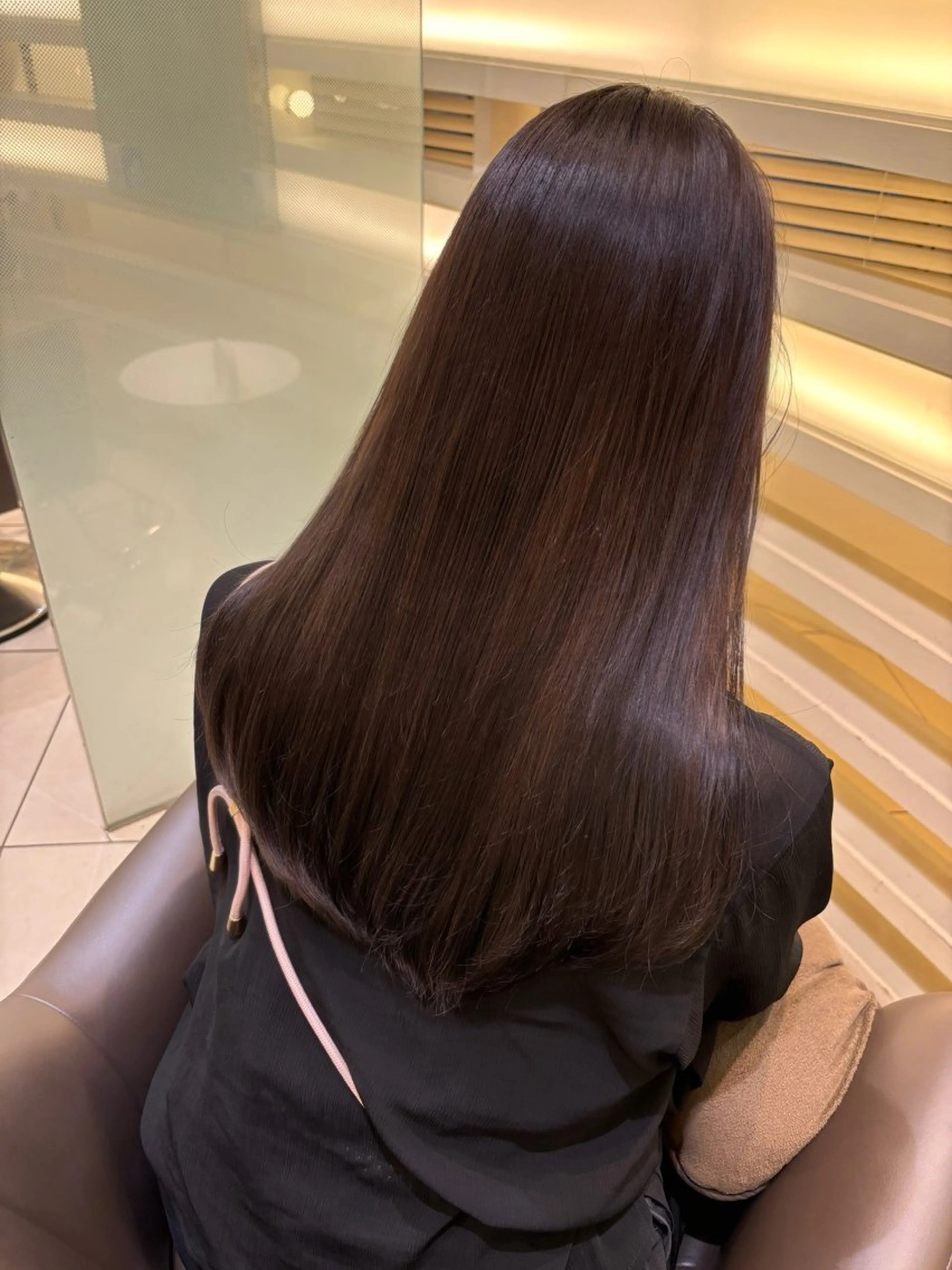 ロング 韓国レイヤー🪽 耳ツボジュエリーのヘアスタイル