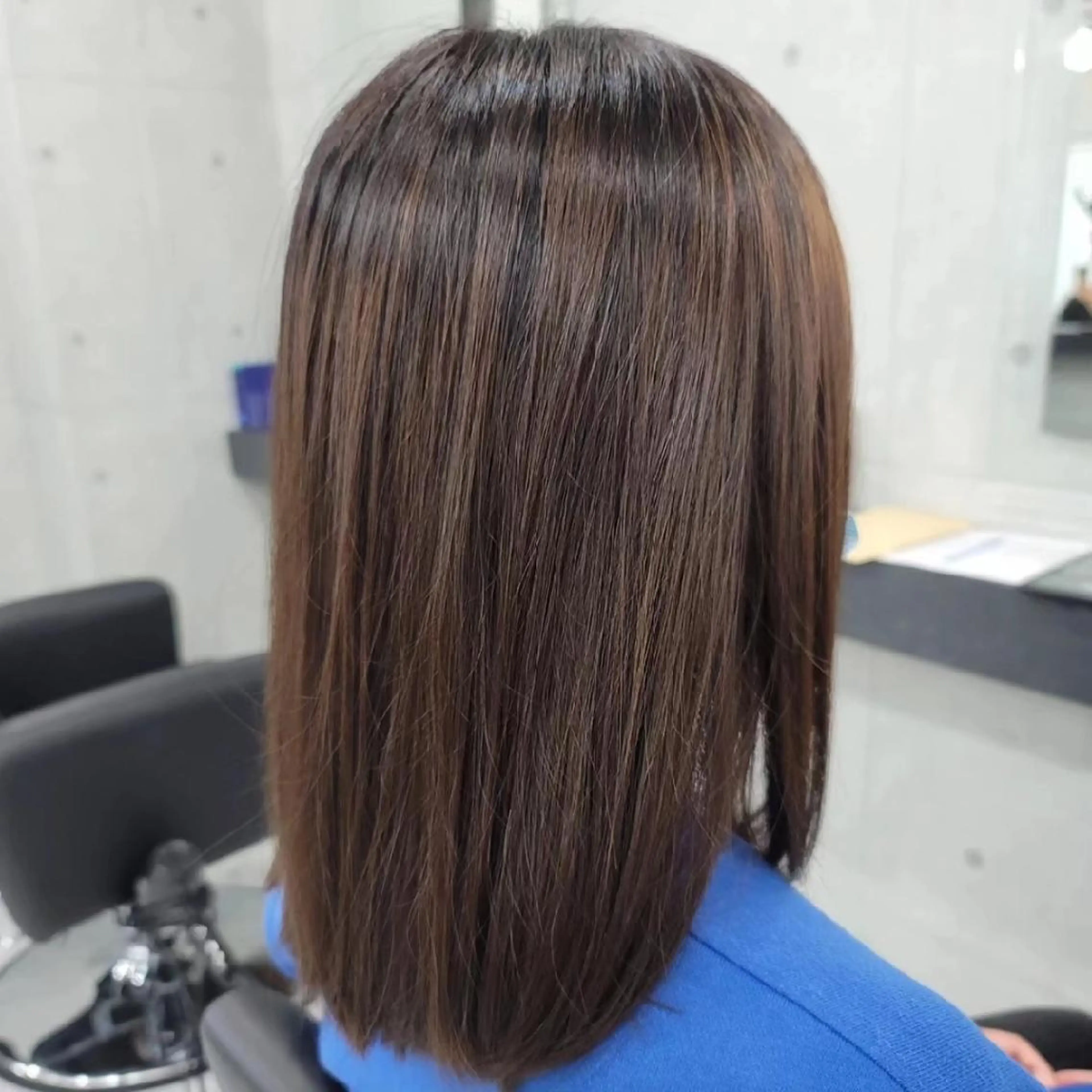 セミロング カラー Endearing所属・❇️安達 優心❇️ レイヤー/艶髪特化のヘアスタイル