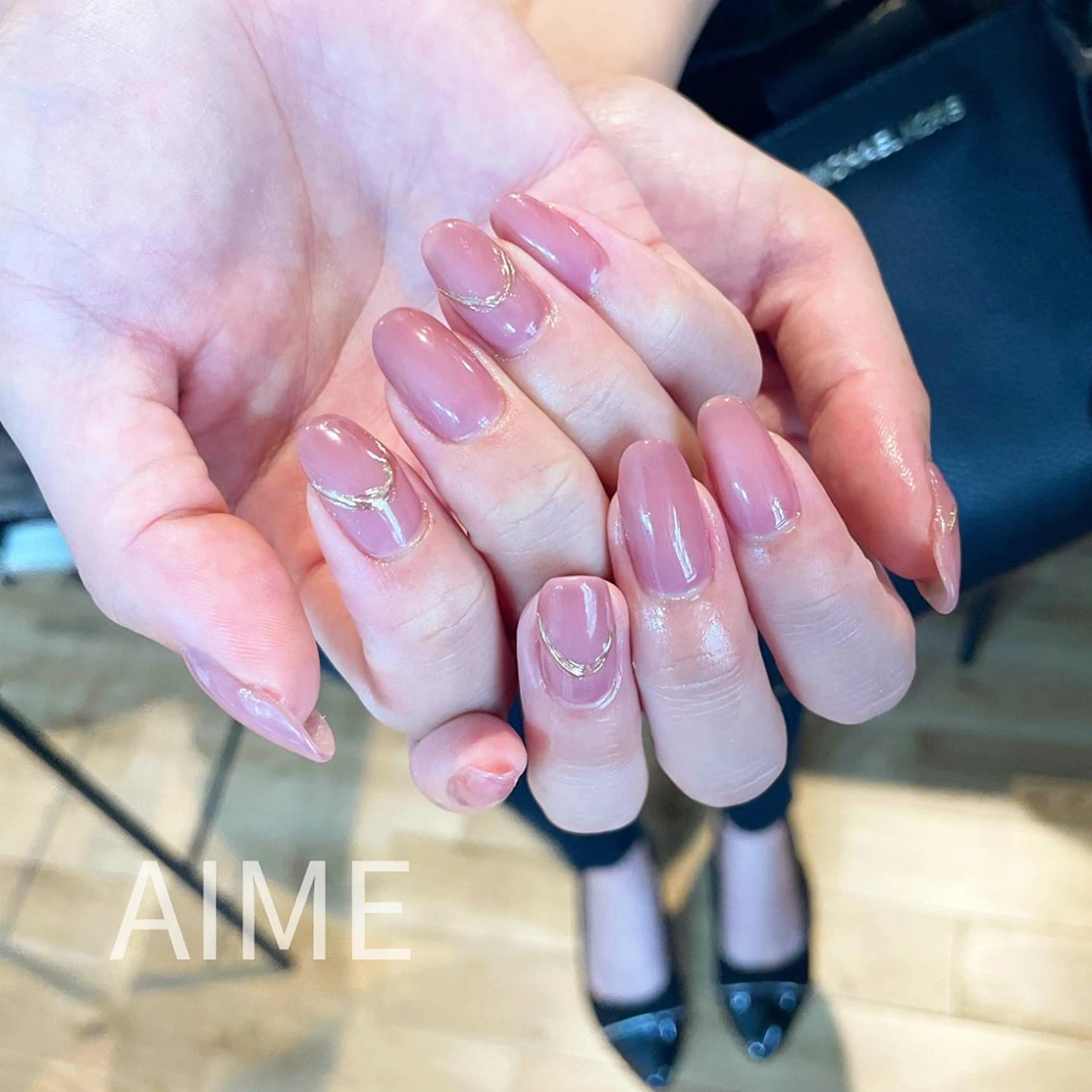 ネイル アートネイル ハンドネイル AIME （momo）のネイルデザイン