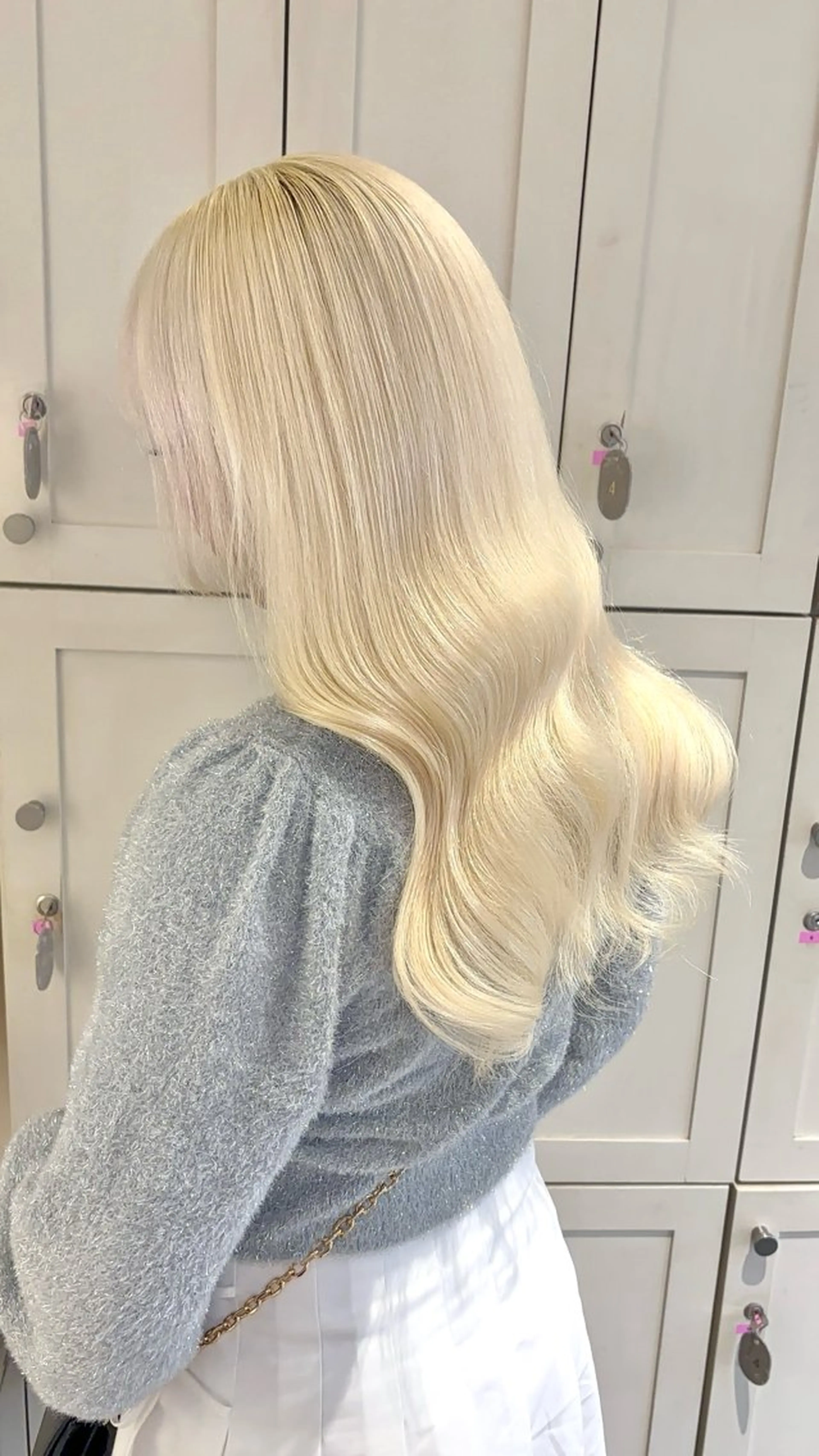 ロング カラー ミルクティー/モテ髪 韓国スタイル/ハルトのヘアスタイル