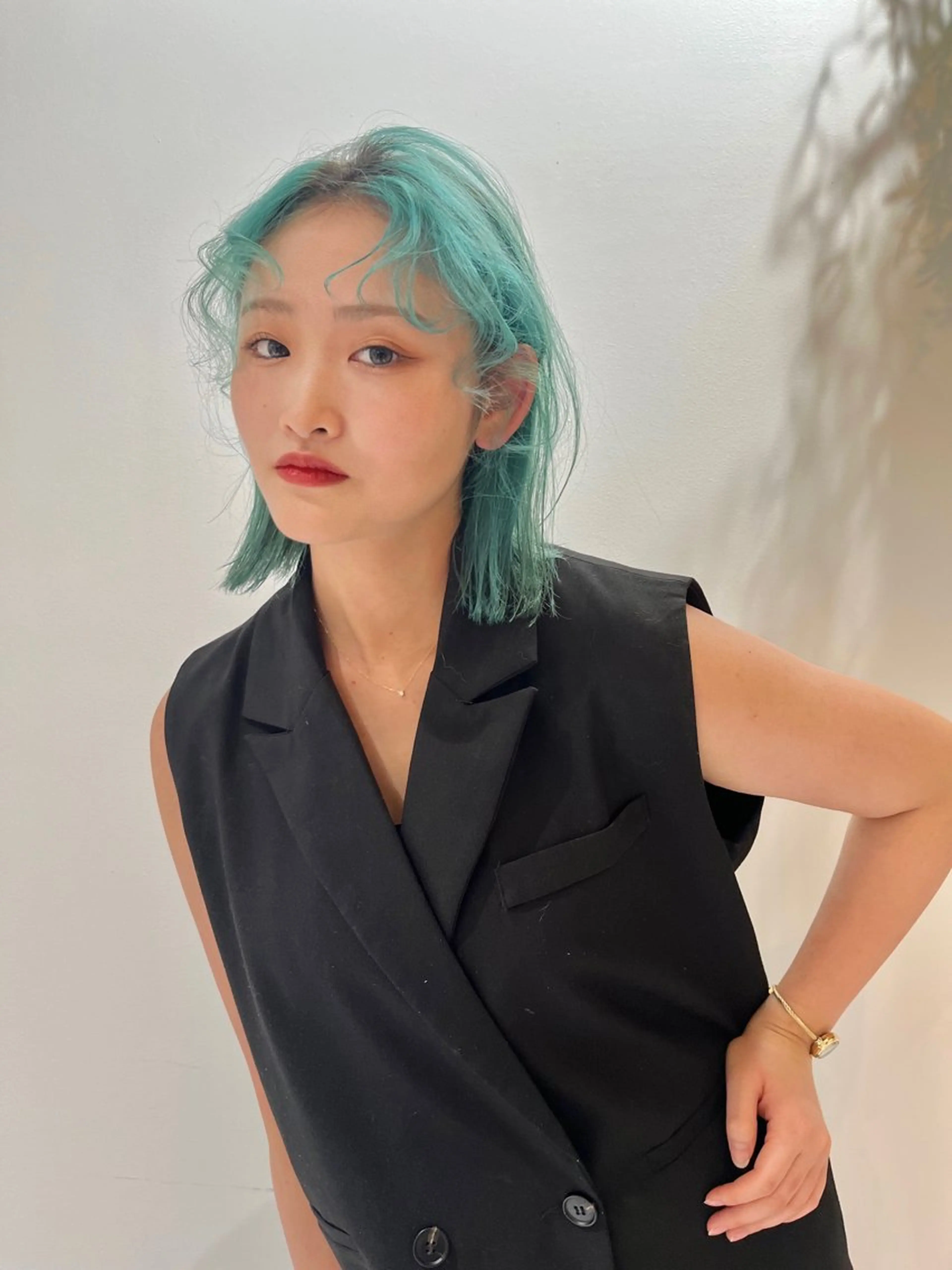 ショート カラー ヘアセット🎀パーマ Tsubasaのヘアスタイル