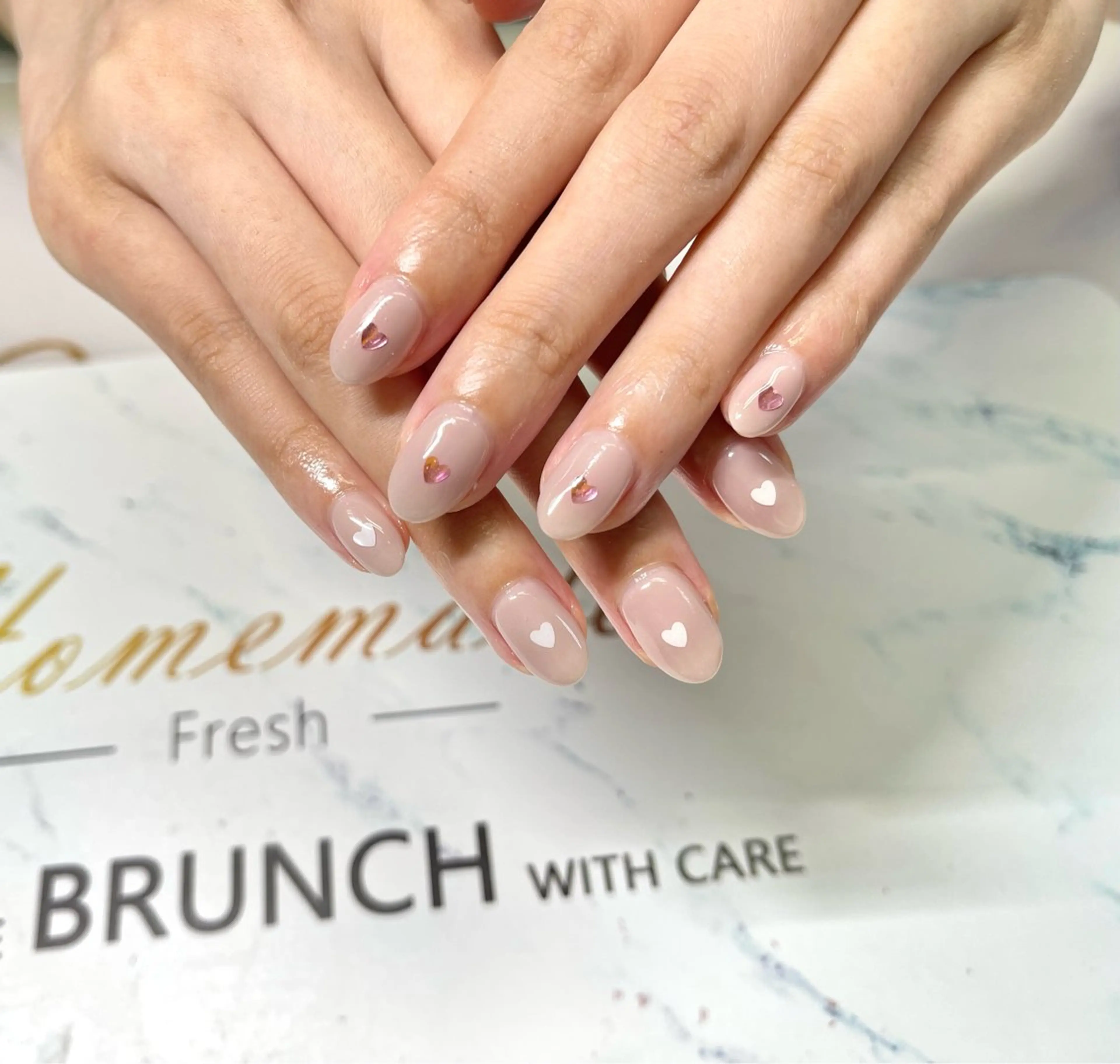 ネイル ハート Jasmine -のネイルデザイン