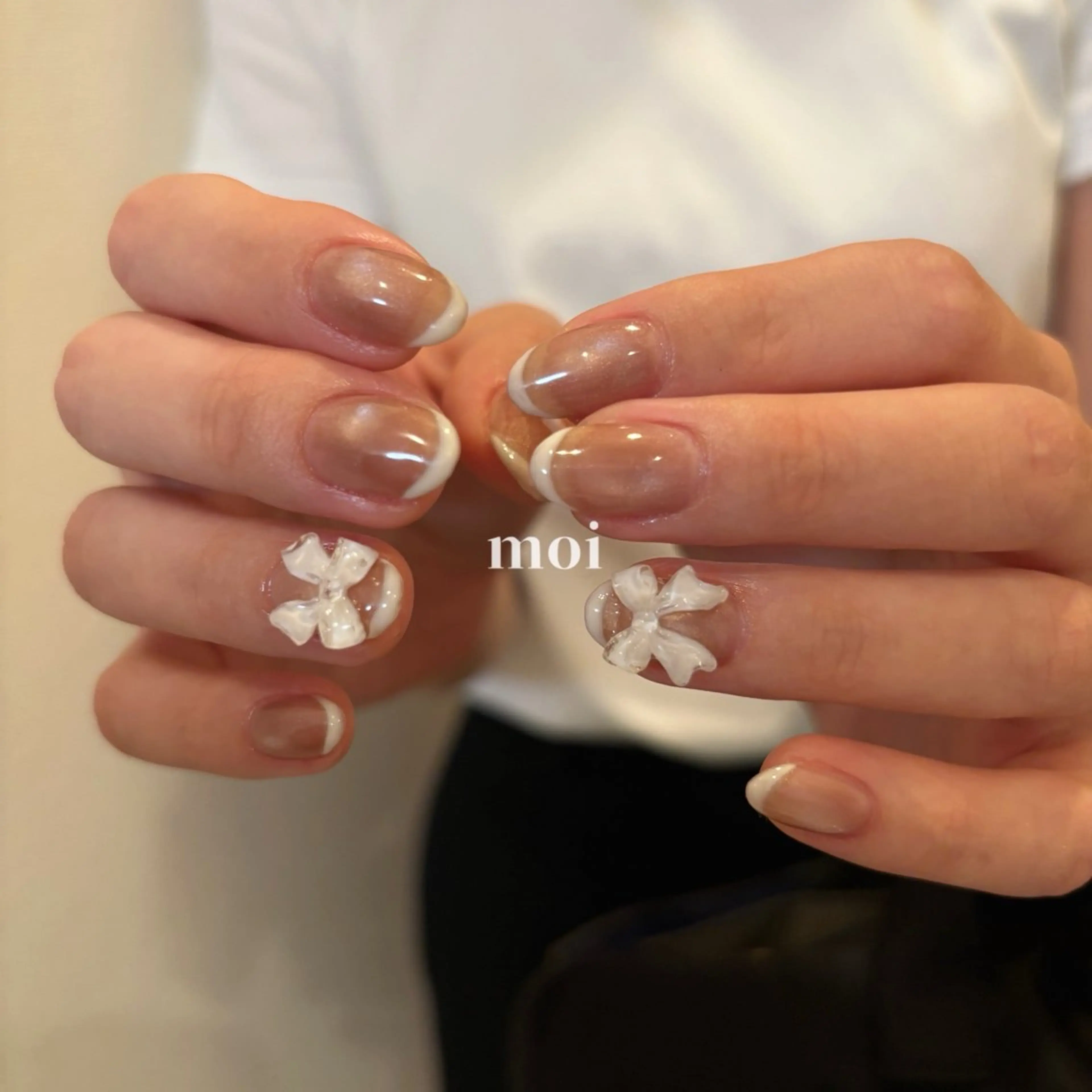 ネイル ハンドネイル moi nail ˙⋆.˚のネイルデザイン