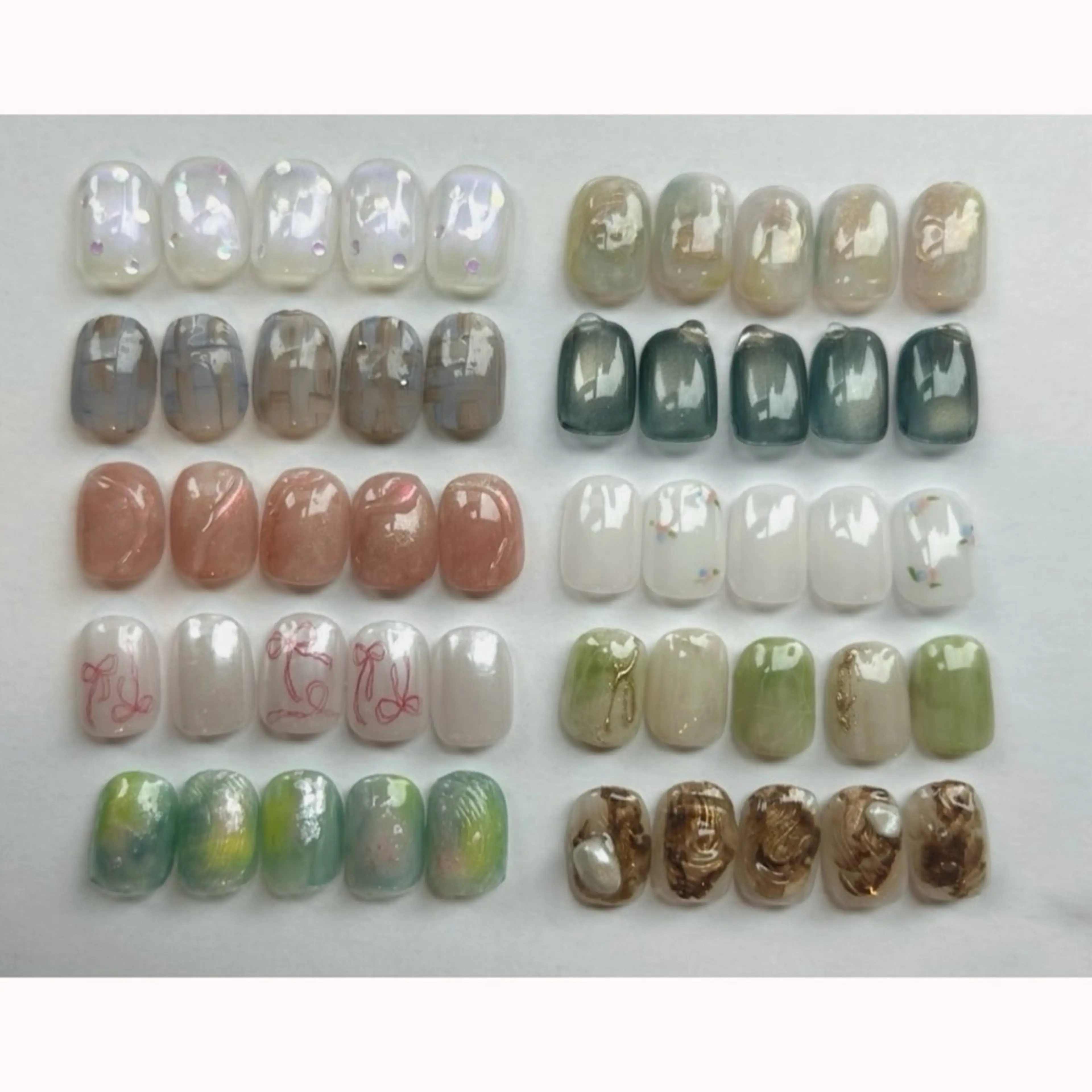 ネイル ハンドネイル scre as Etelのネイルデザイン