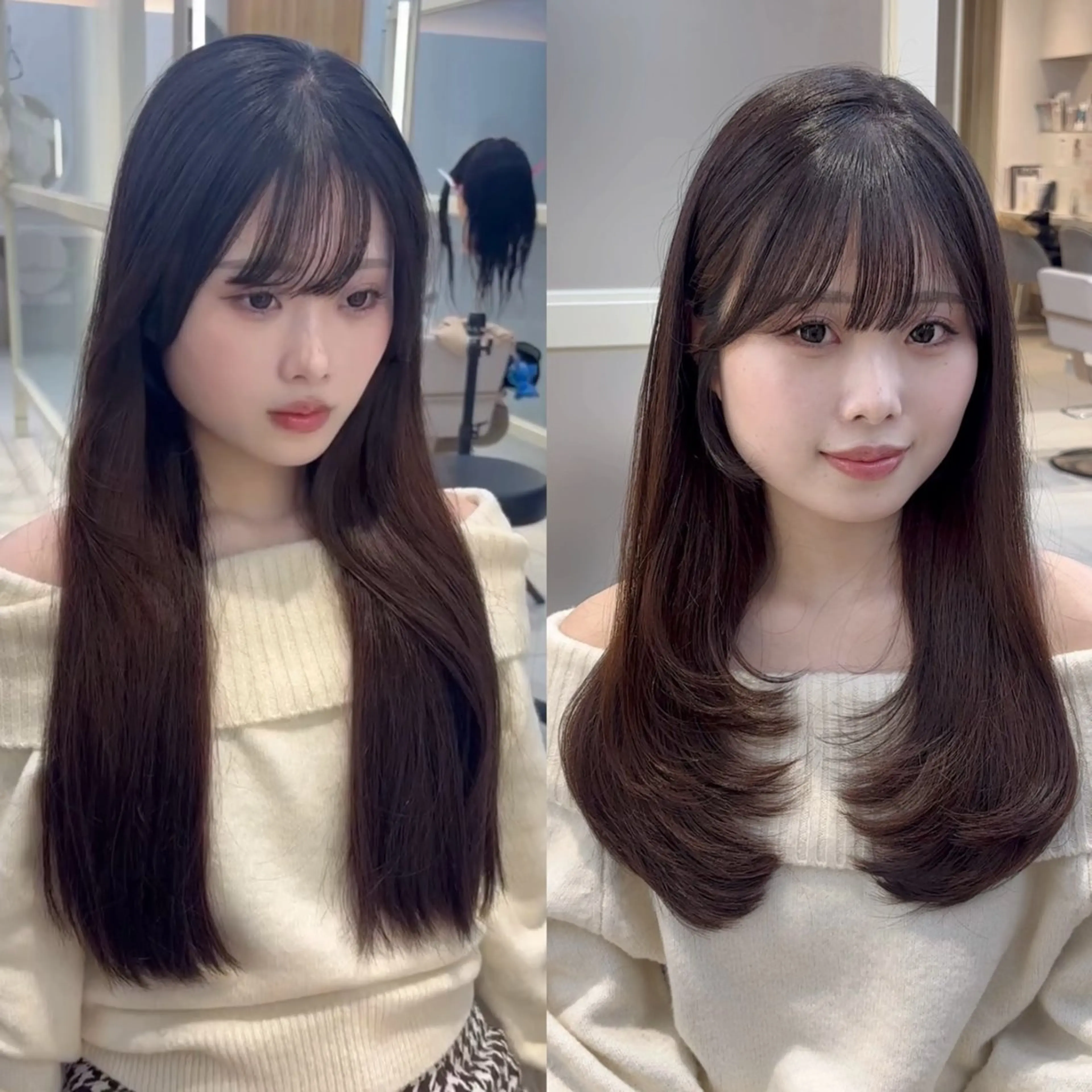 ロング 鈴木 彩莉のヘアスタイル