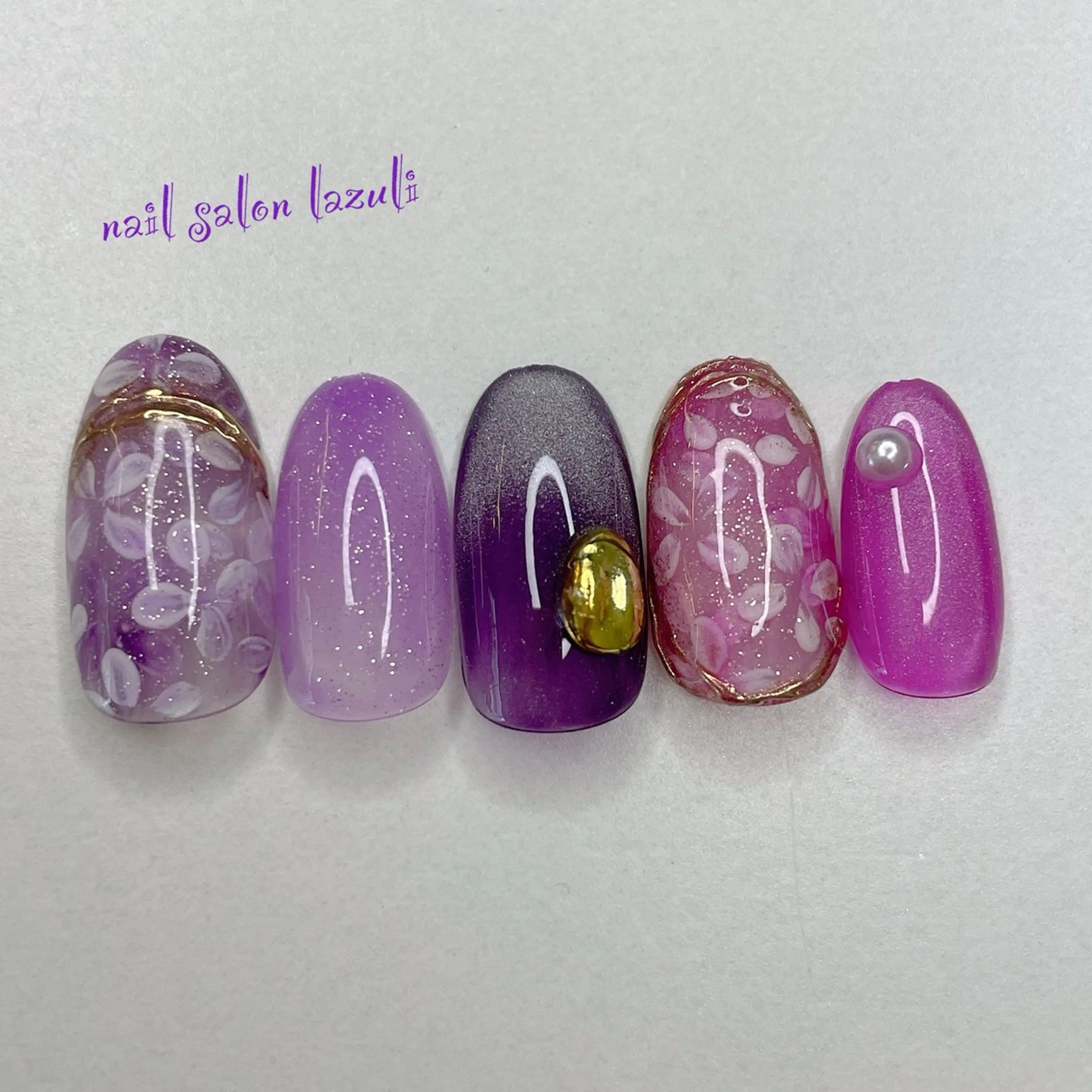 ネイル ハンドネイル nail salon lazuliのネイルデザイン