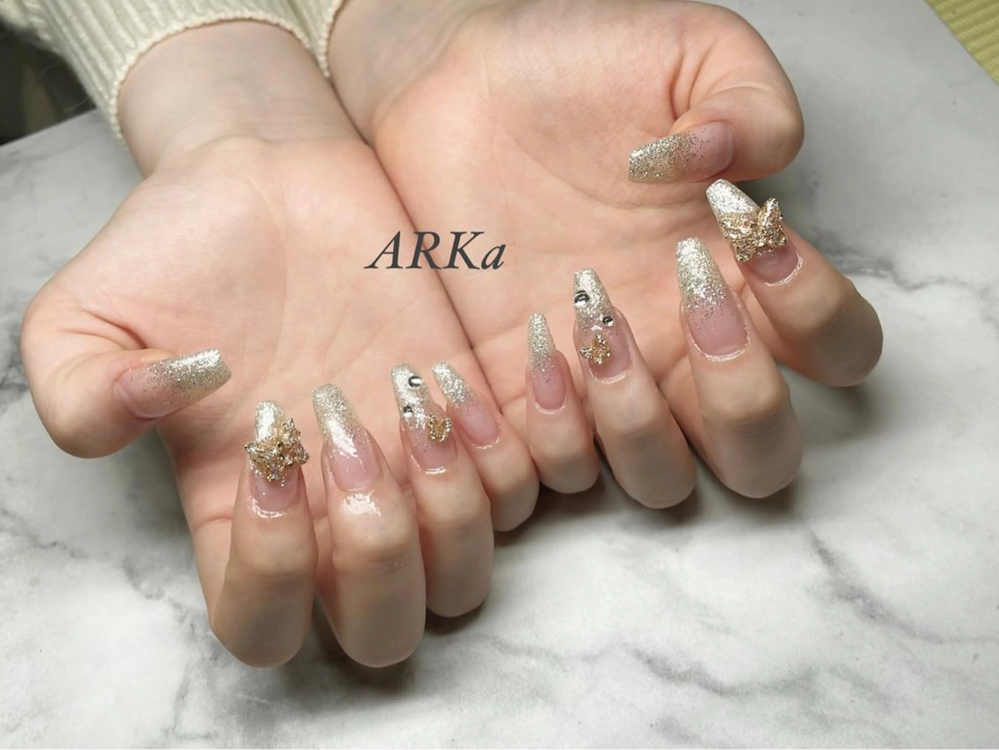ネイル ハンドネイル ARKα Nishiのネイルデザイン