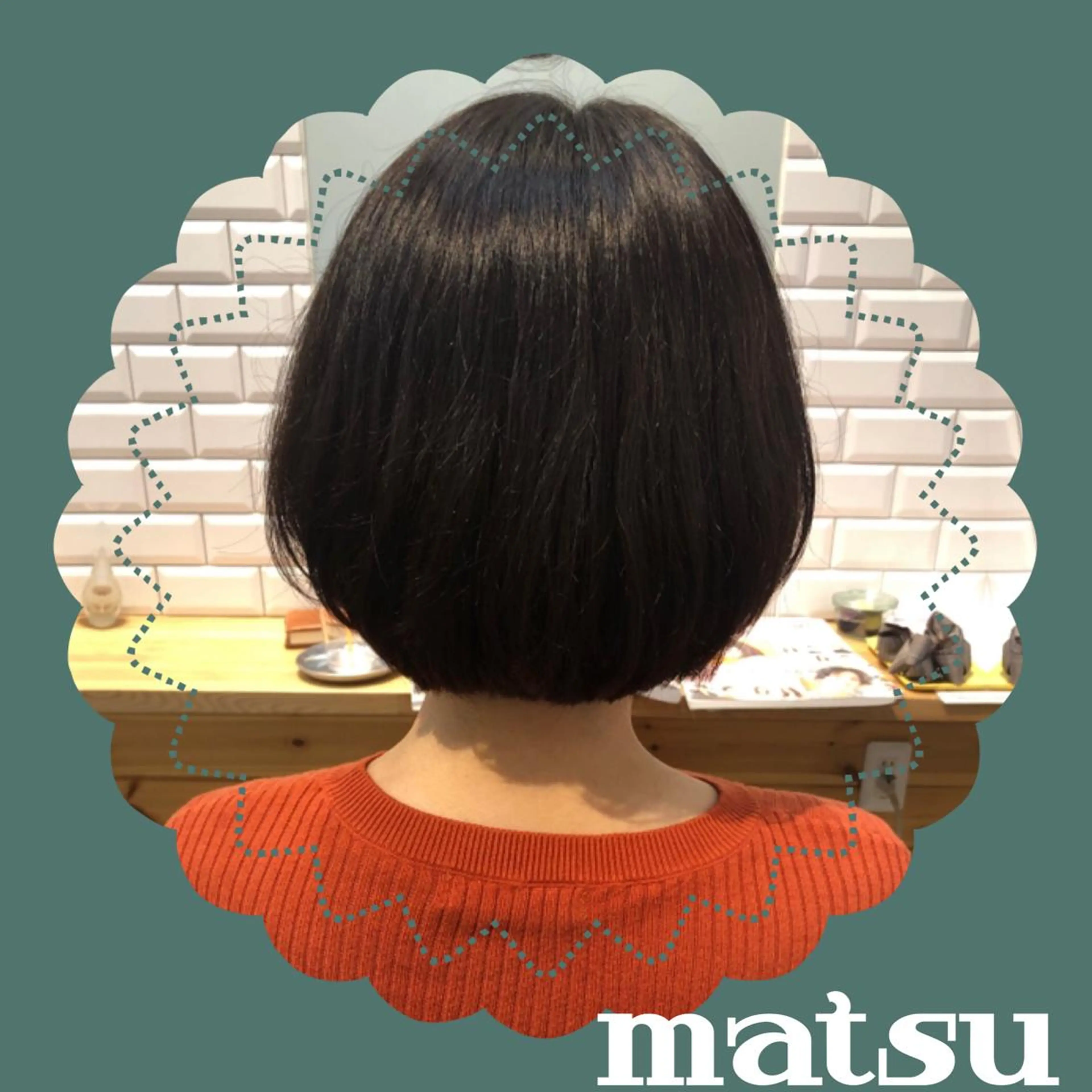 ショート ボブ カット トリートメント MATSU 🌟韓国🇰🇷のヘアスタイル