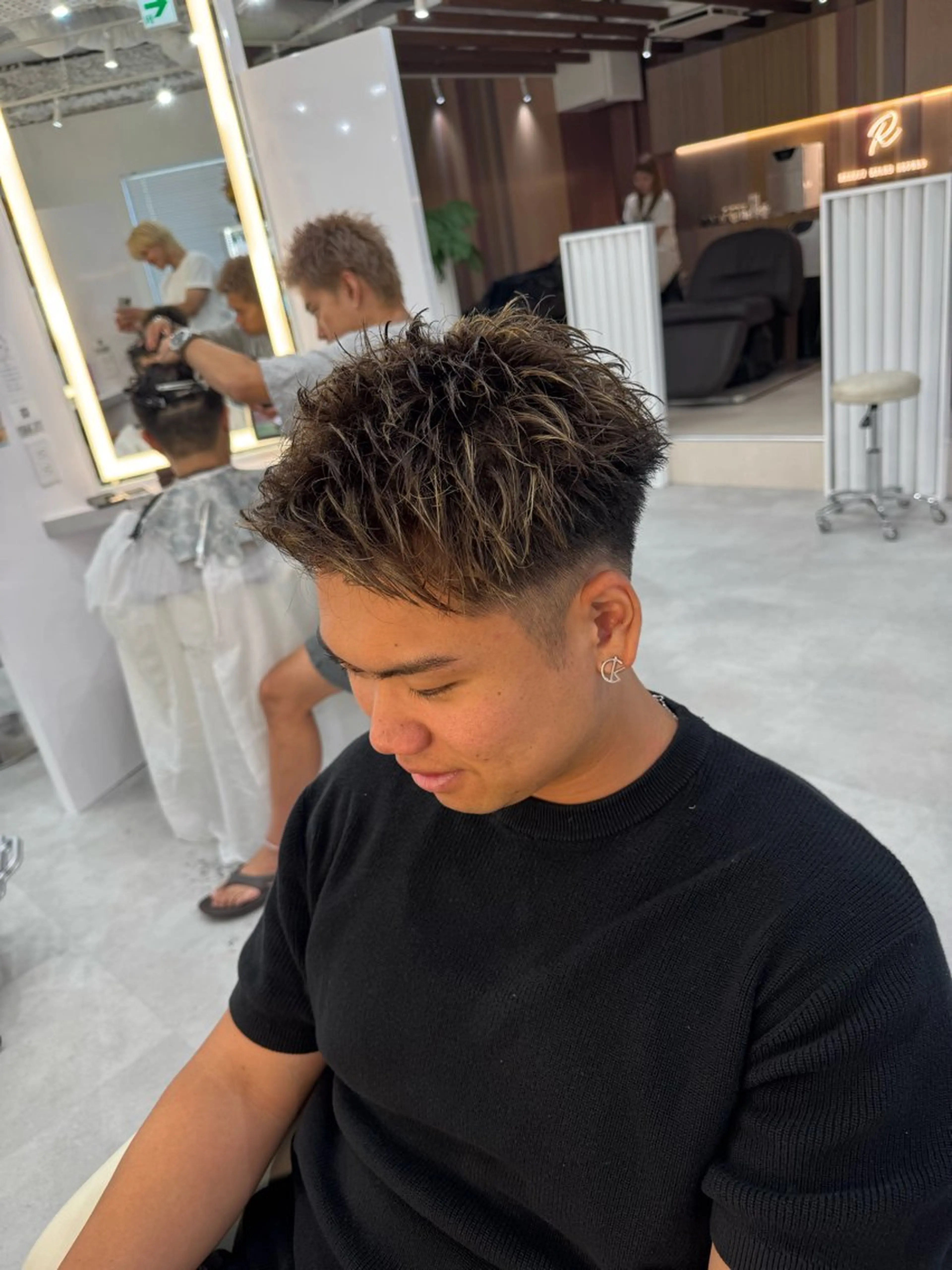 カラー メンズ 山下 光太郎のヘアスタイル