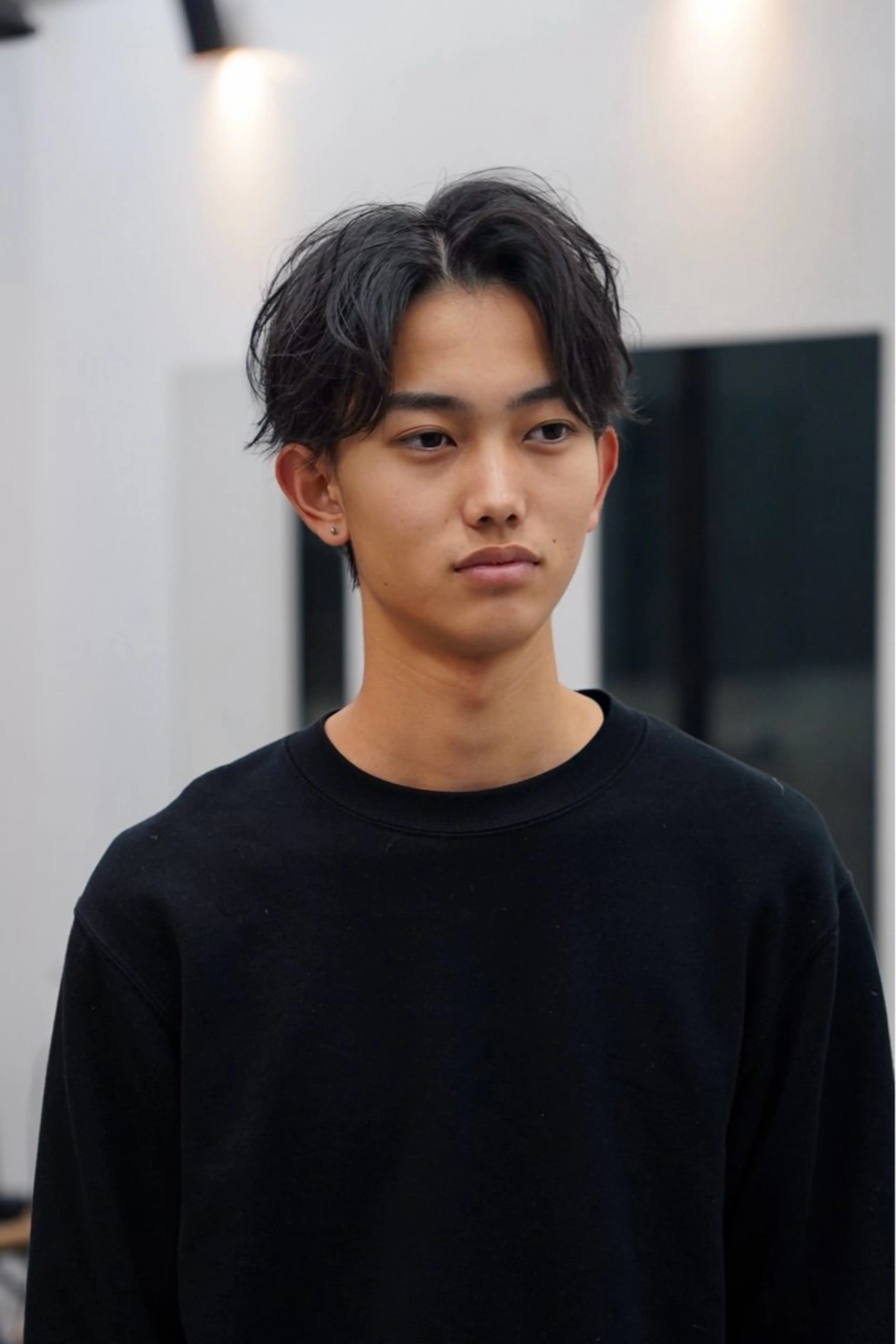 ミディアム 似合わせカット メンズカットモデル/ いぶきのヘアスタイル