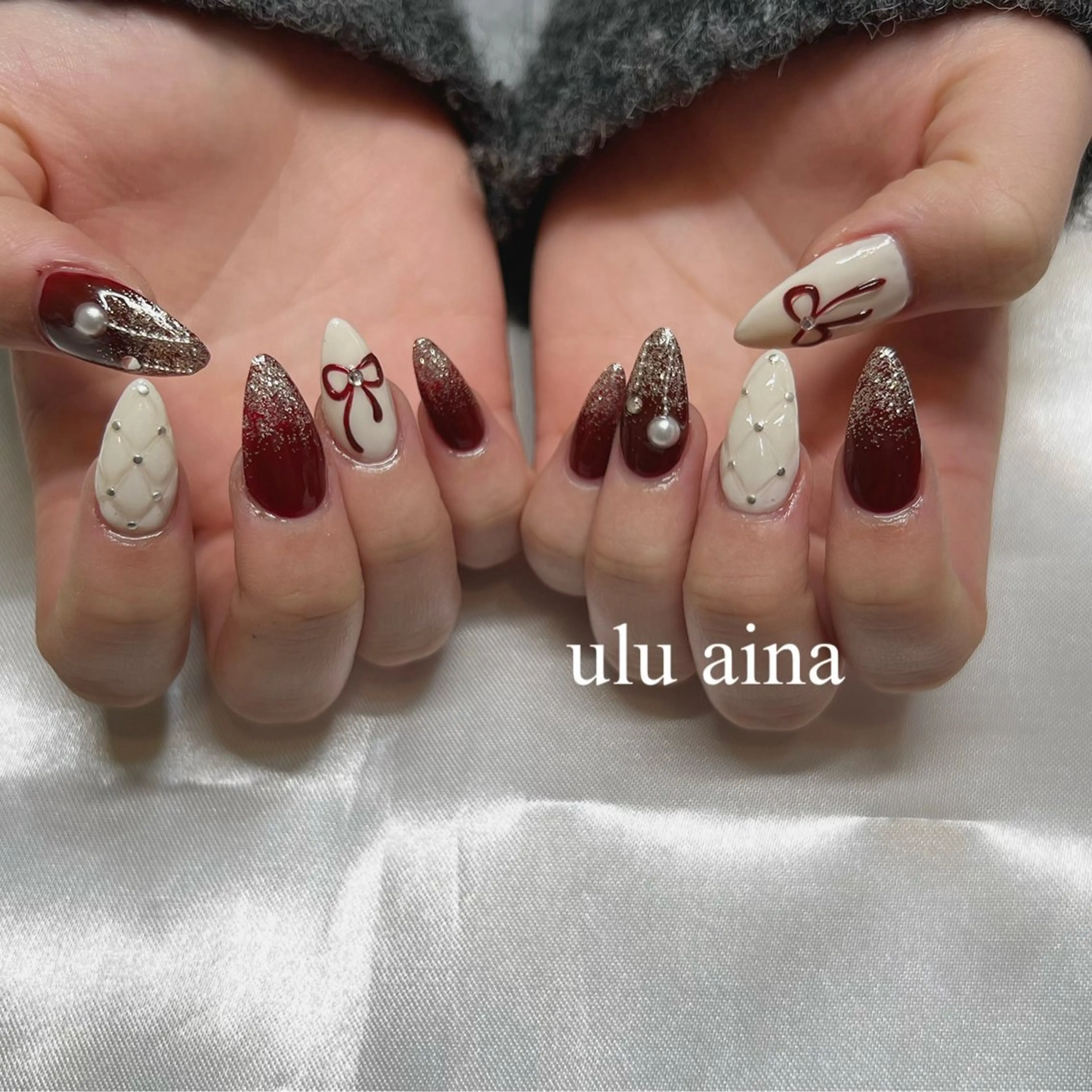 ネイル ハンドネイル ulu aina🫧のマツエク・マツパデザイン