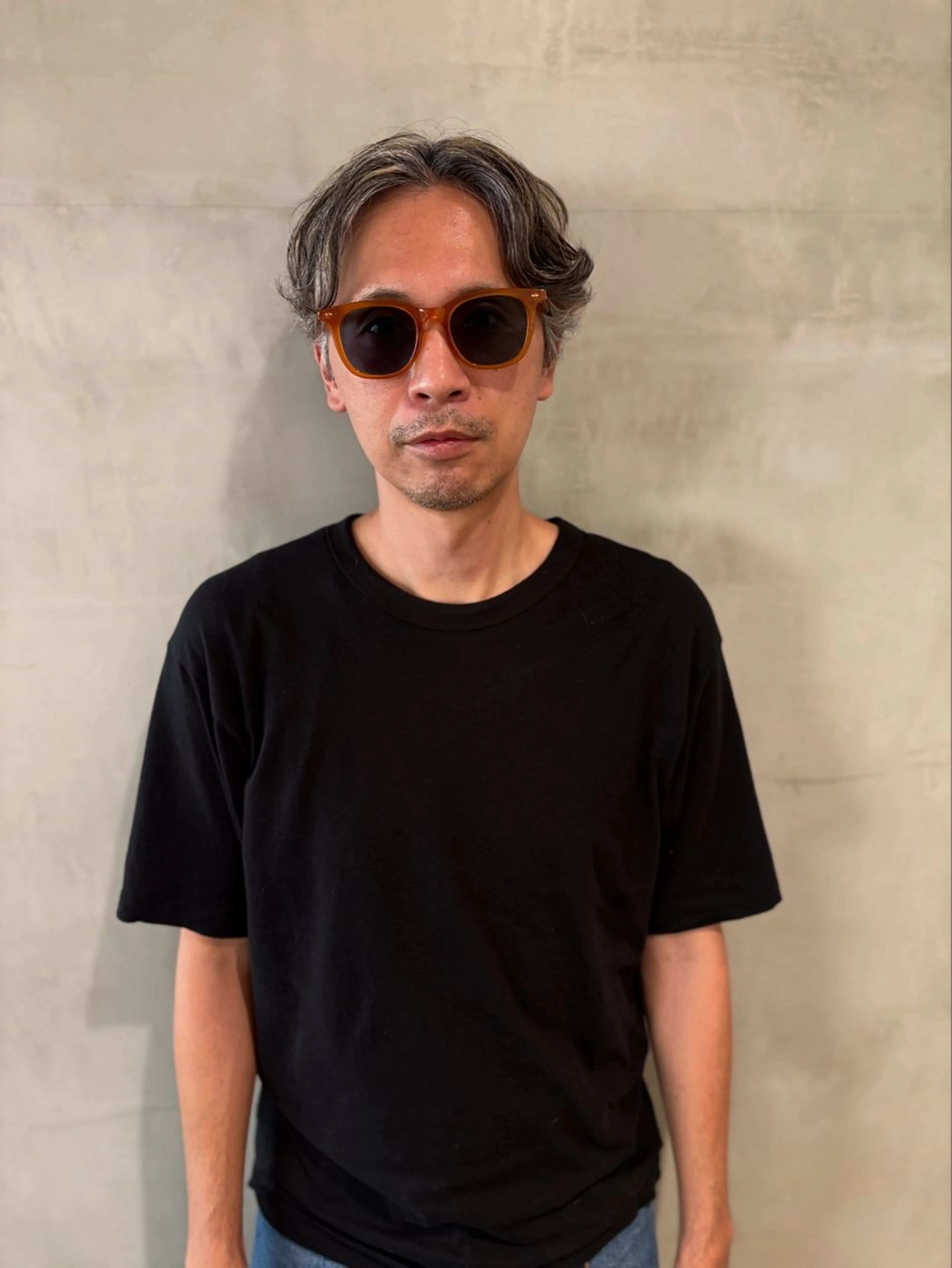 ショート カラー メンズ ヘアカラー トリートメント 優作 〜圧倒的信頼〜のヘアスタイル