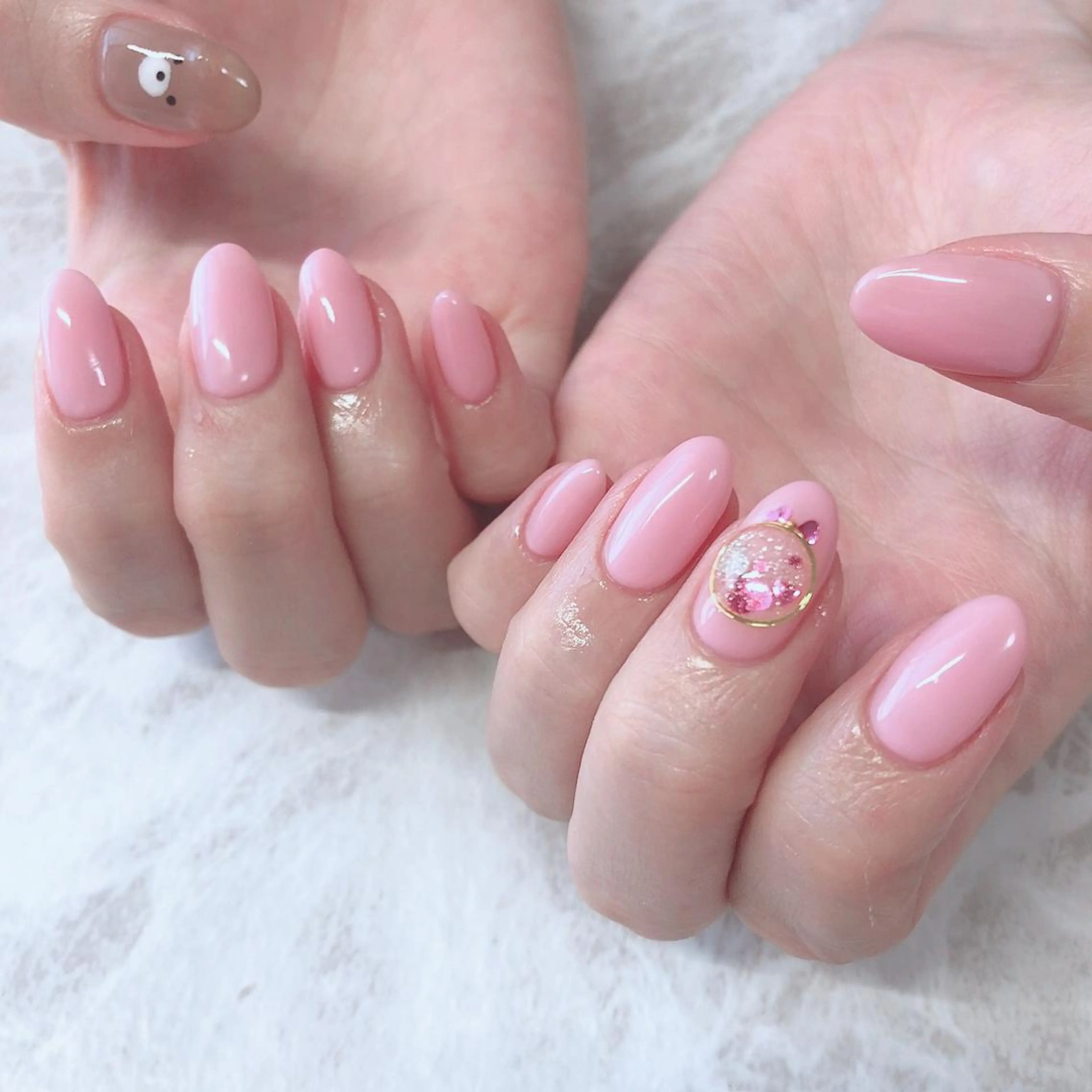 ネイル ハンドネイル 西岡 杏のネイルデザイン