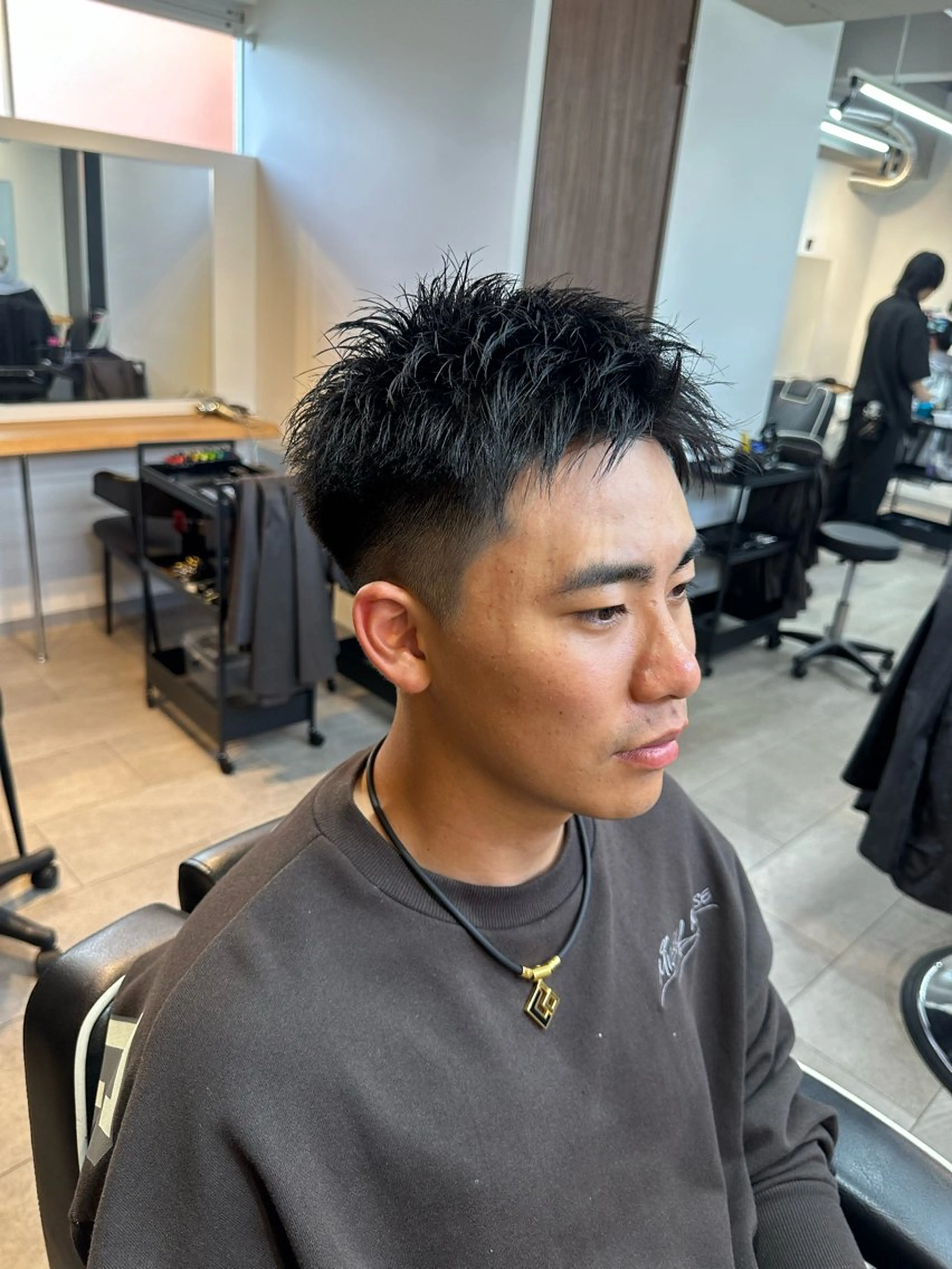 メンズ 🇺🇸大宮パーマ 波巻き/ツイスパのヘアスタイル