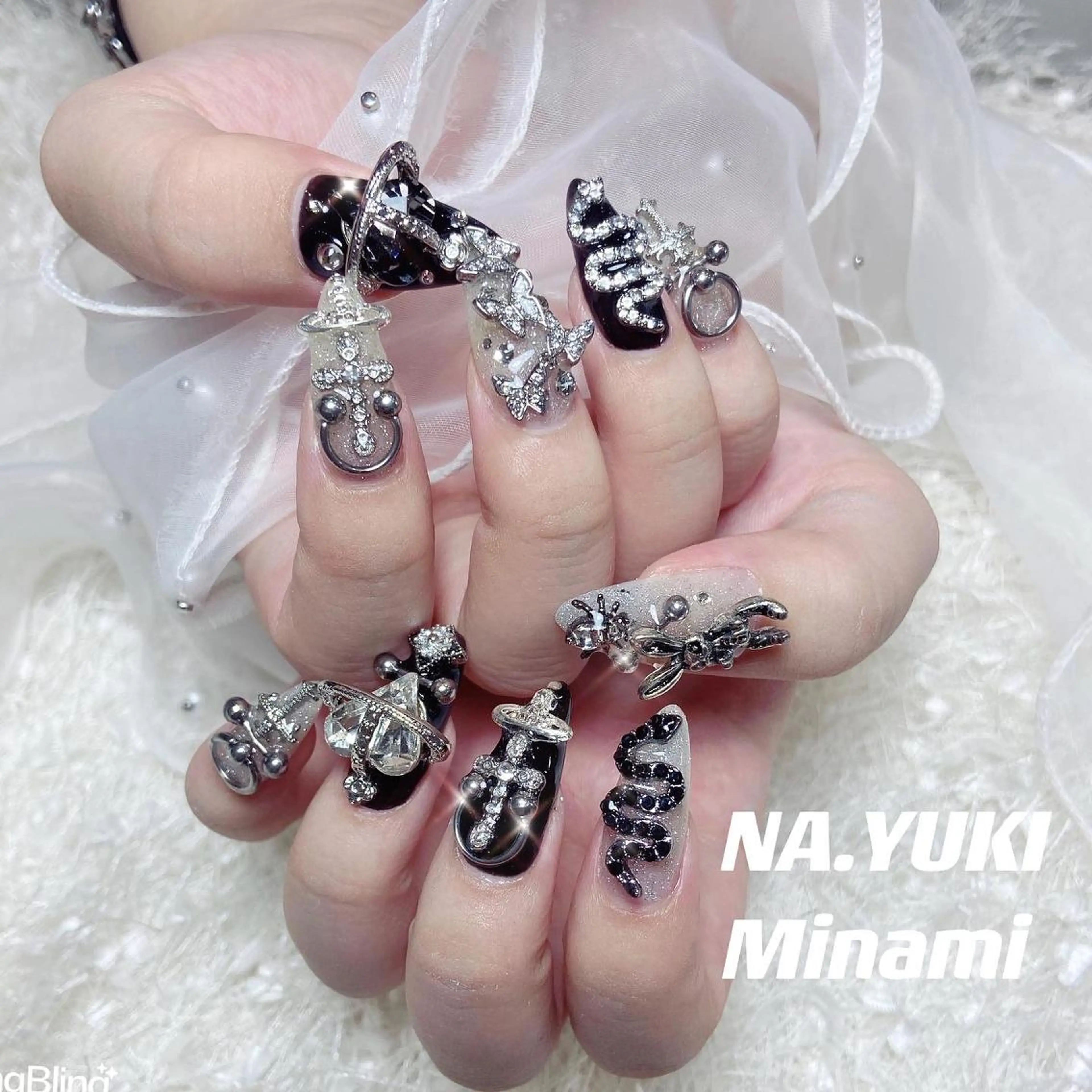 ネイル ハンドネイル 🎀 moo～ 🎀のネイルデザイン
