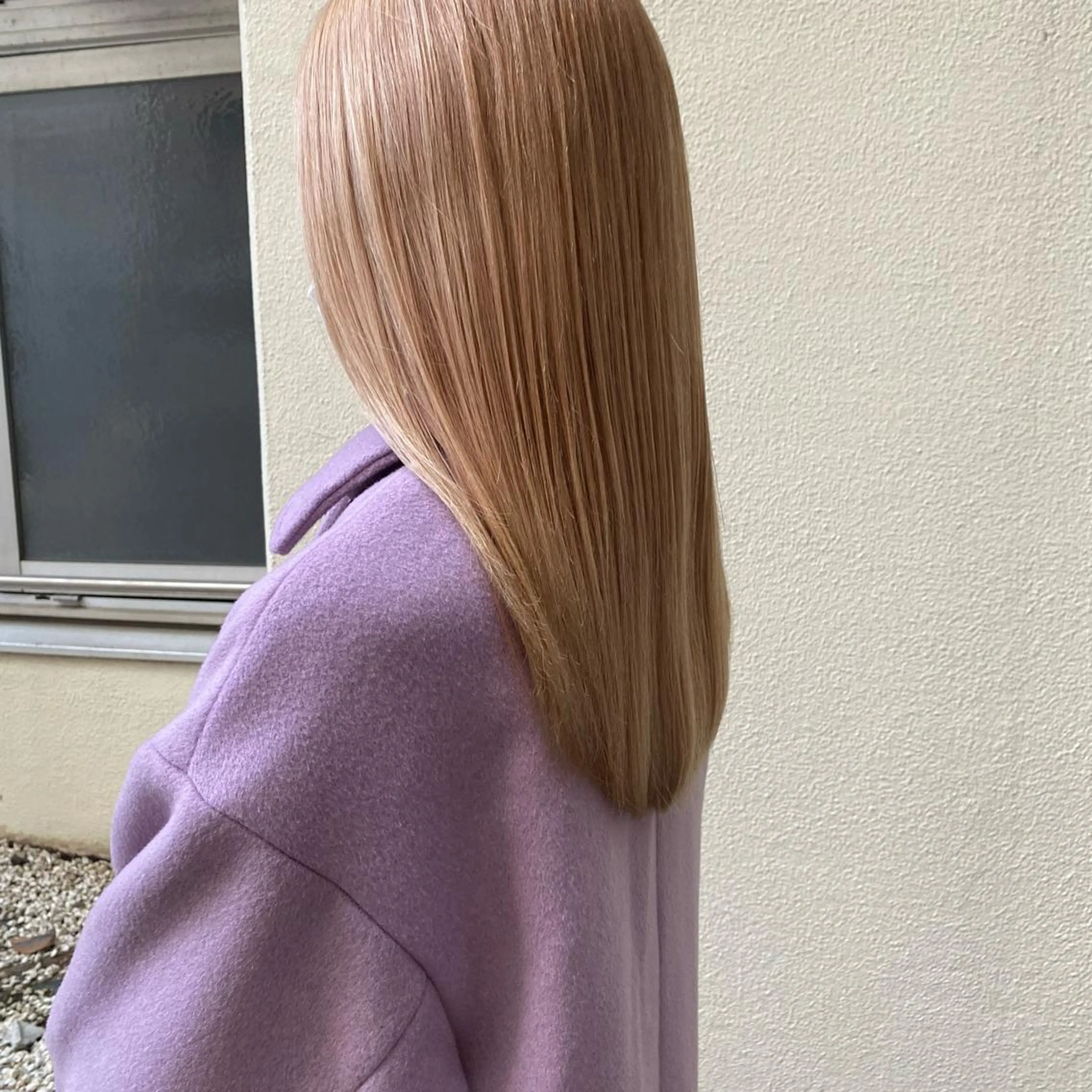 ロング カラー ベージュカラー ハイトーンカラー ハイトーンベージュ ハイトーン/デザイン hirokiのヘアスタイル