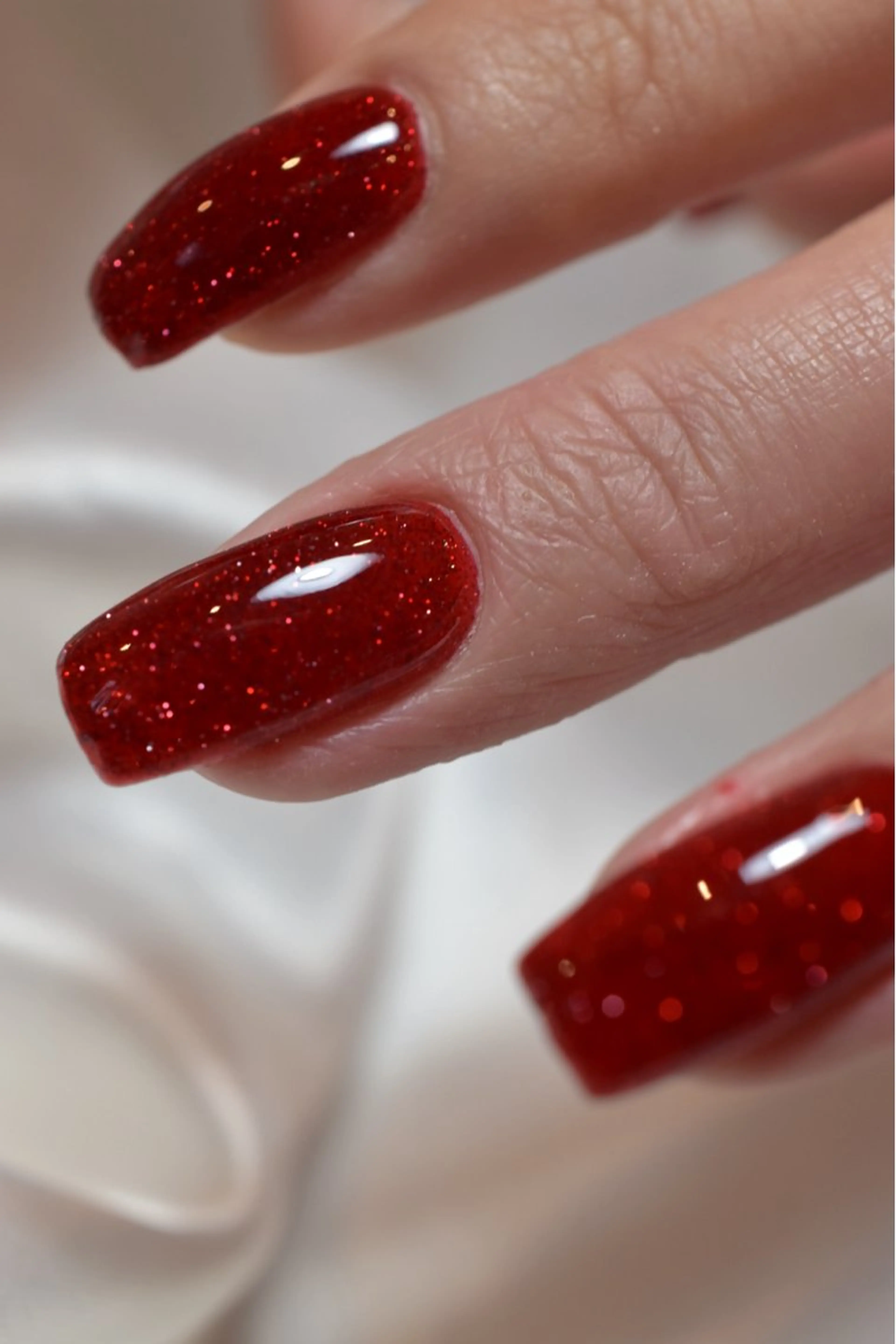 ネイル フラッシュネイル ワンカラーネイル ハンドネイル 963.nail所属・【フィルイン専門店】 KURUMIのネイルデザイン