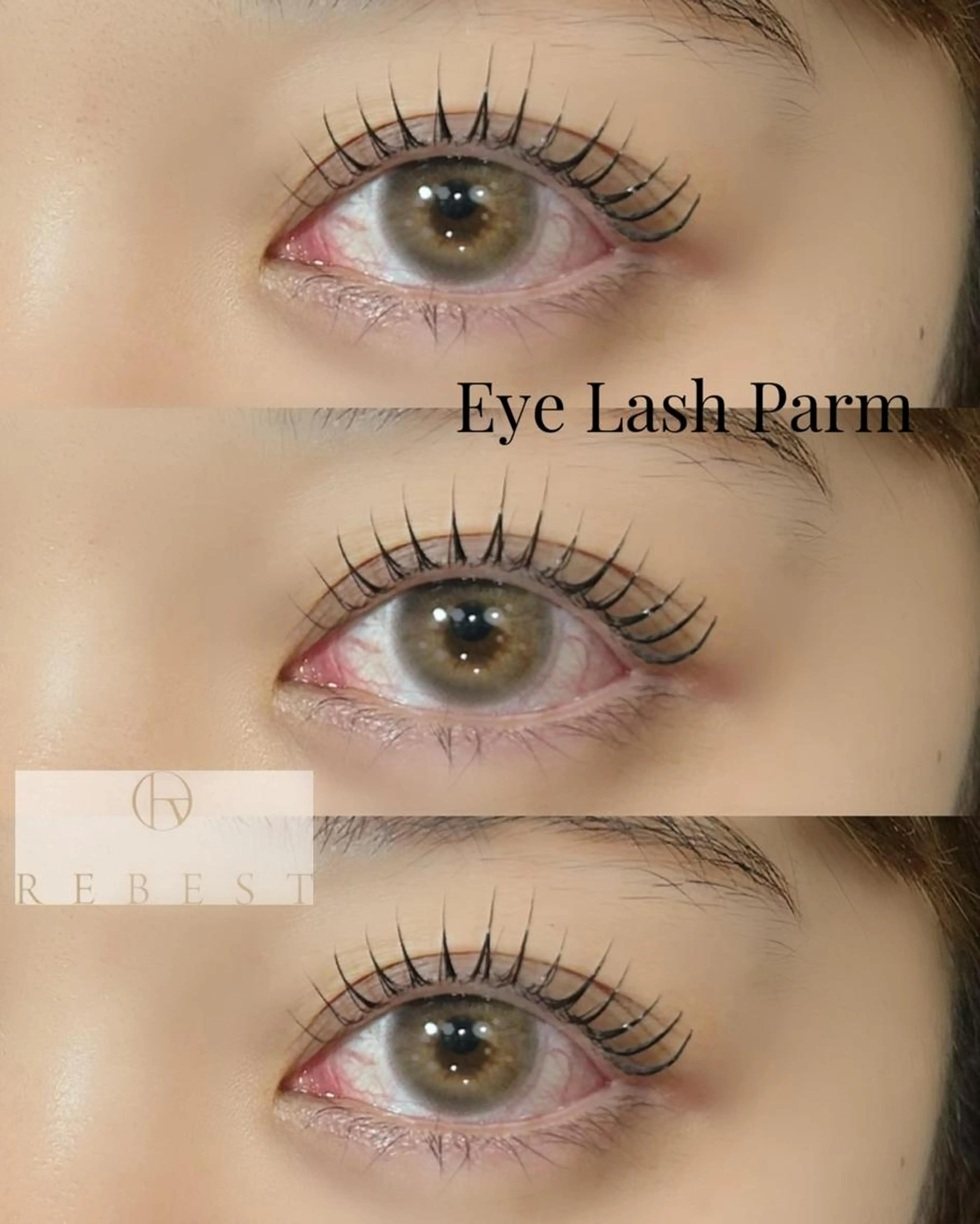 下パーマの写真