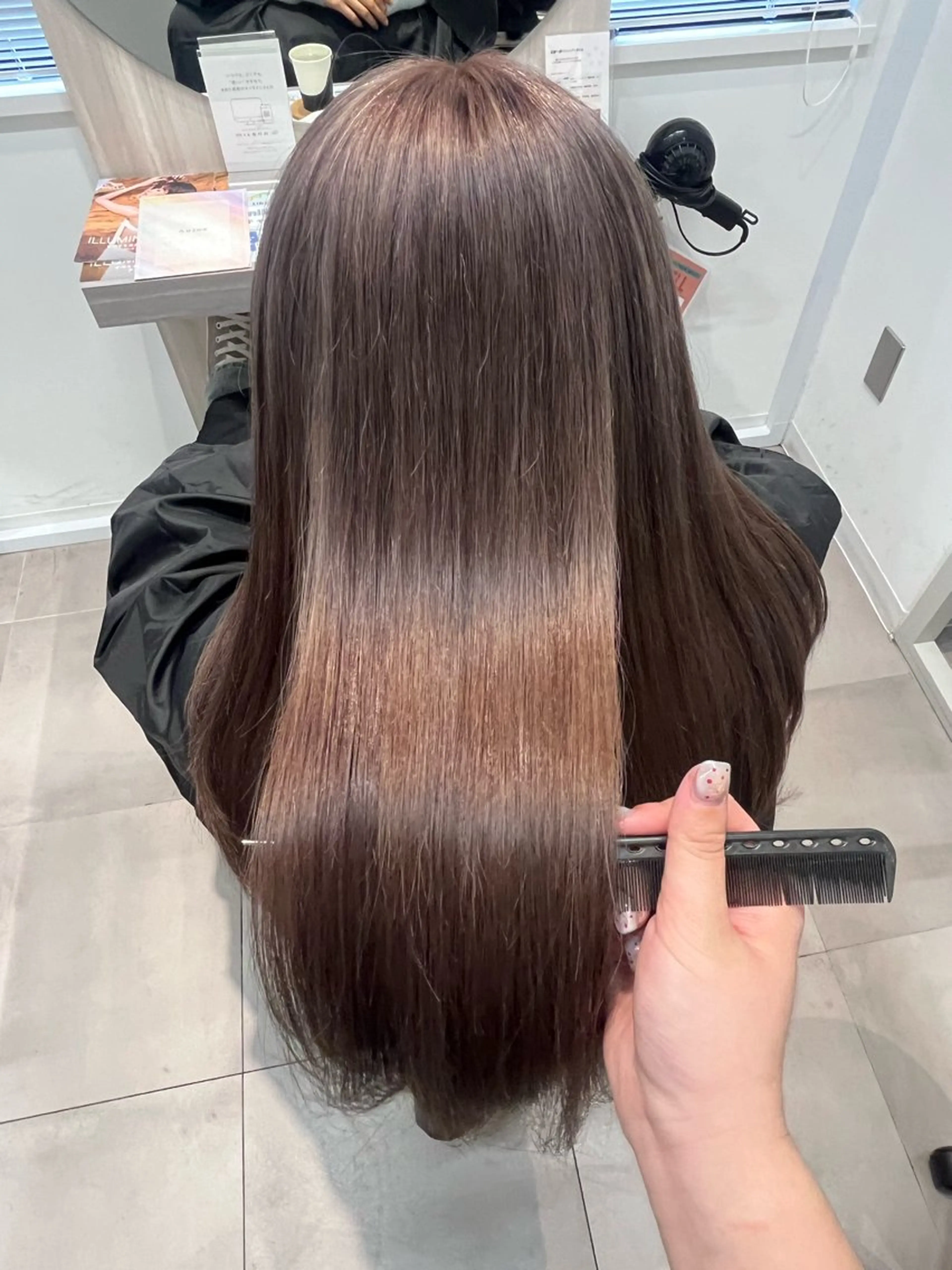 ロング カラー みう/仙台/暖色/ 艶髪/顔周りカット/のヘアスタイル