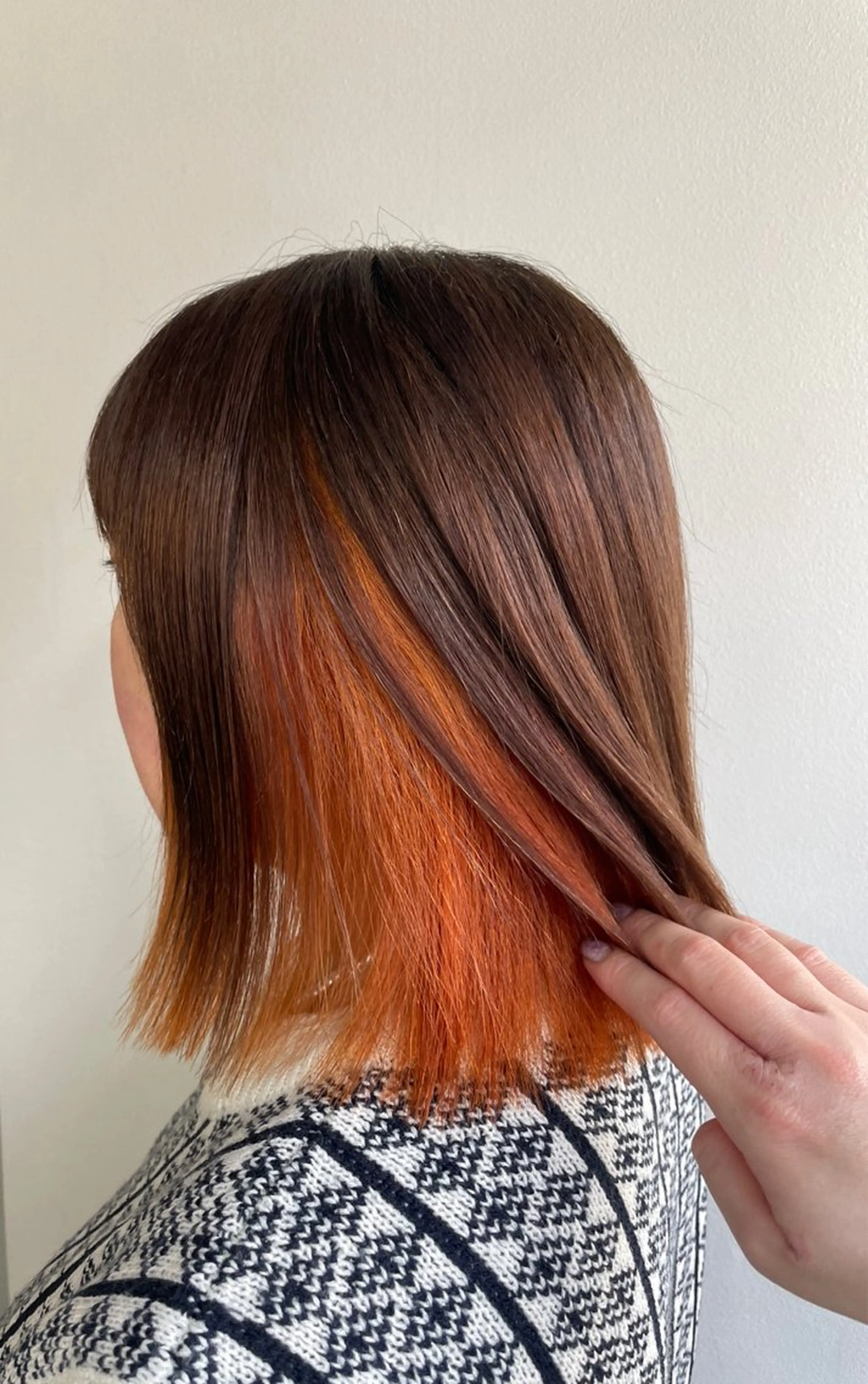 カラー ベージュカラー オレンジ ヘアカラー sherry/R所属・sherry/R 三川町　川口真里奈のヘアスタイル