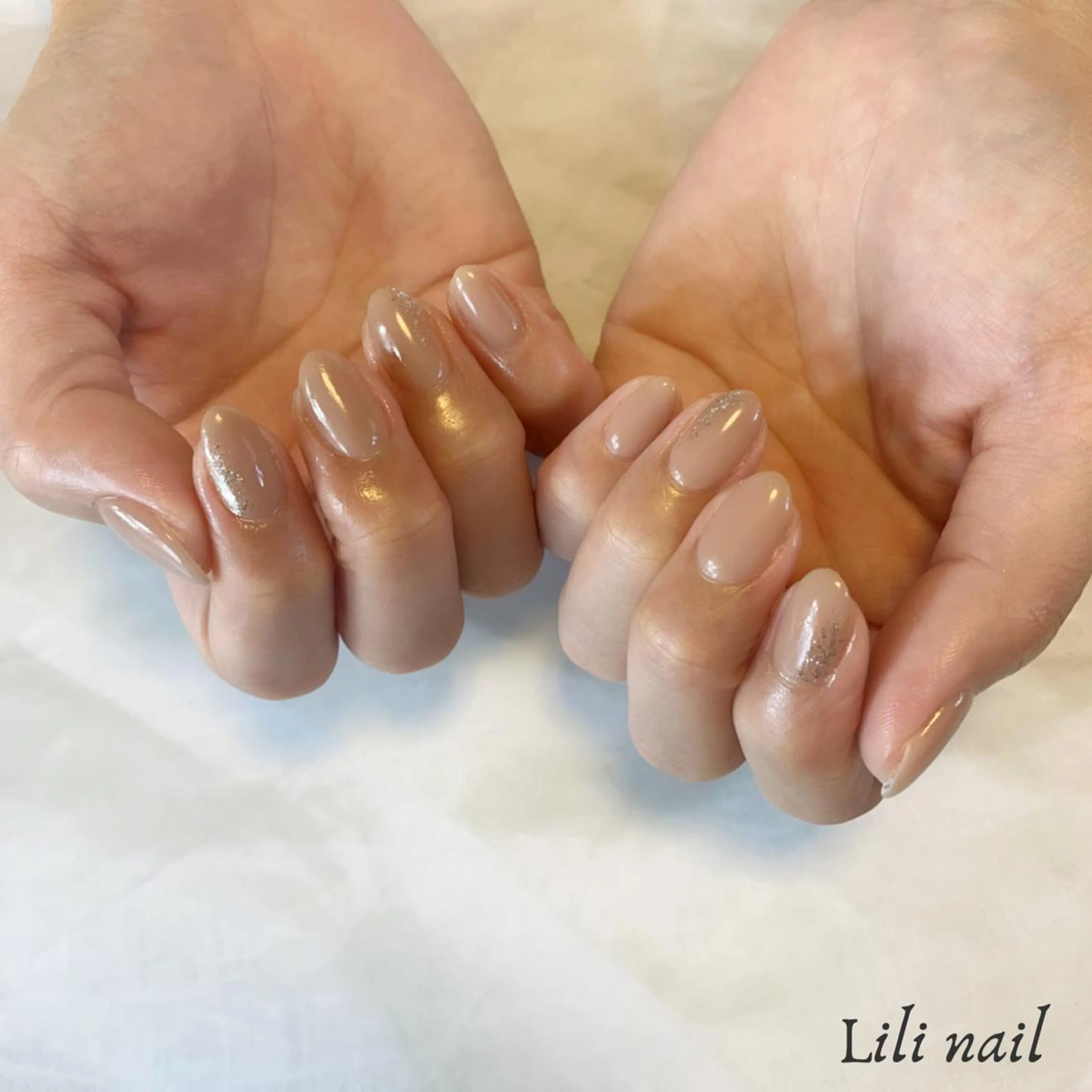 ショート ネイル ショートヘア ショートネイル ハンドネイル Lilibeauty salonのネイルデザイン