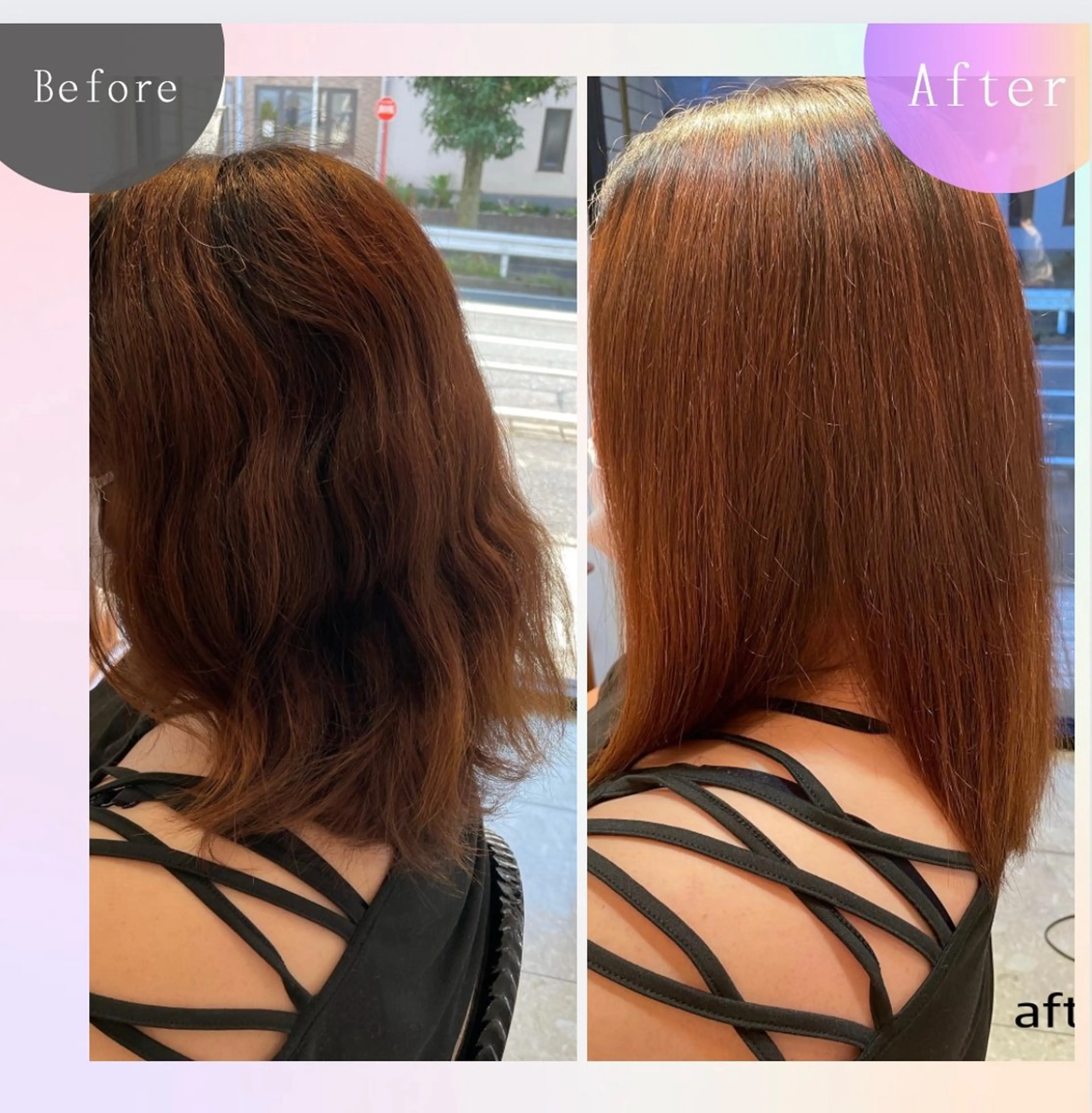 セミロング 加納 和枝のヘアスタイル