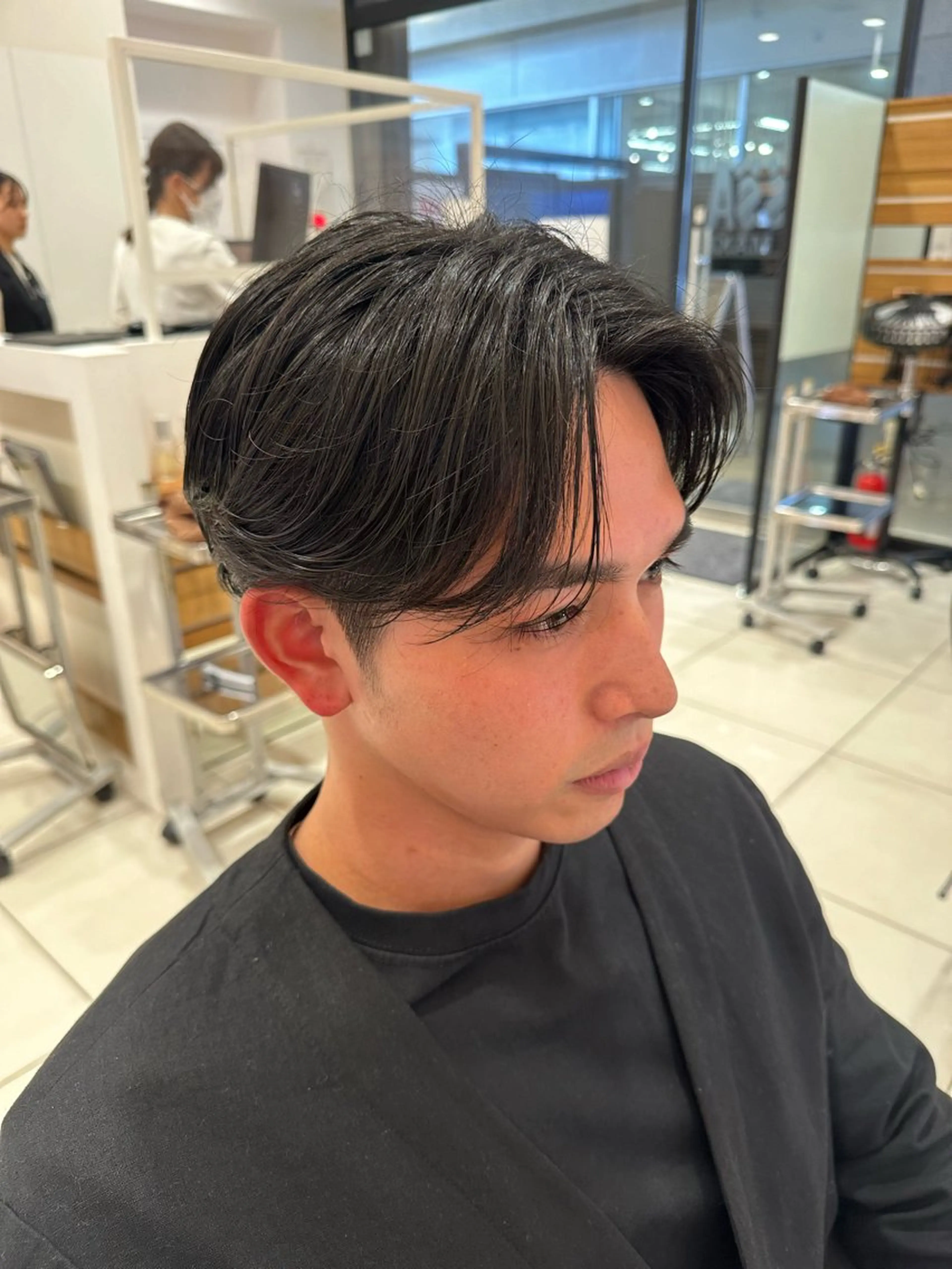 ショート パーマ ヘアアレンジ メンズ メンズパーマ パーマ/メンズ/ 髪質改善YUKIのヘアスタイル