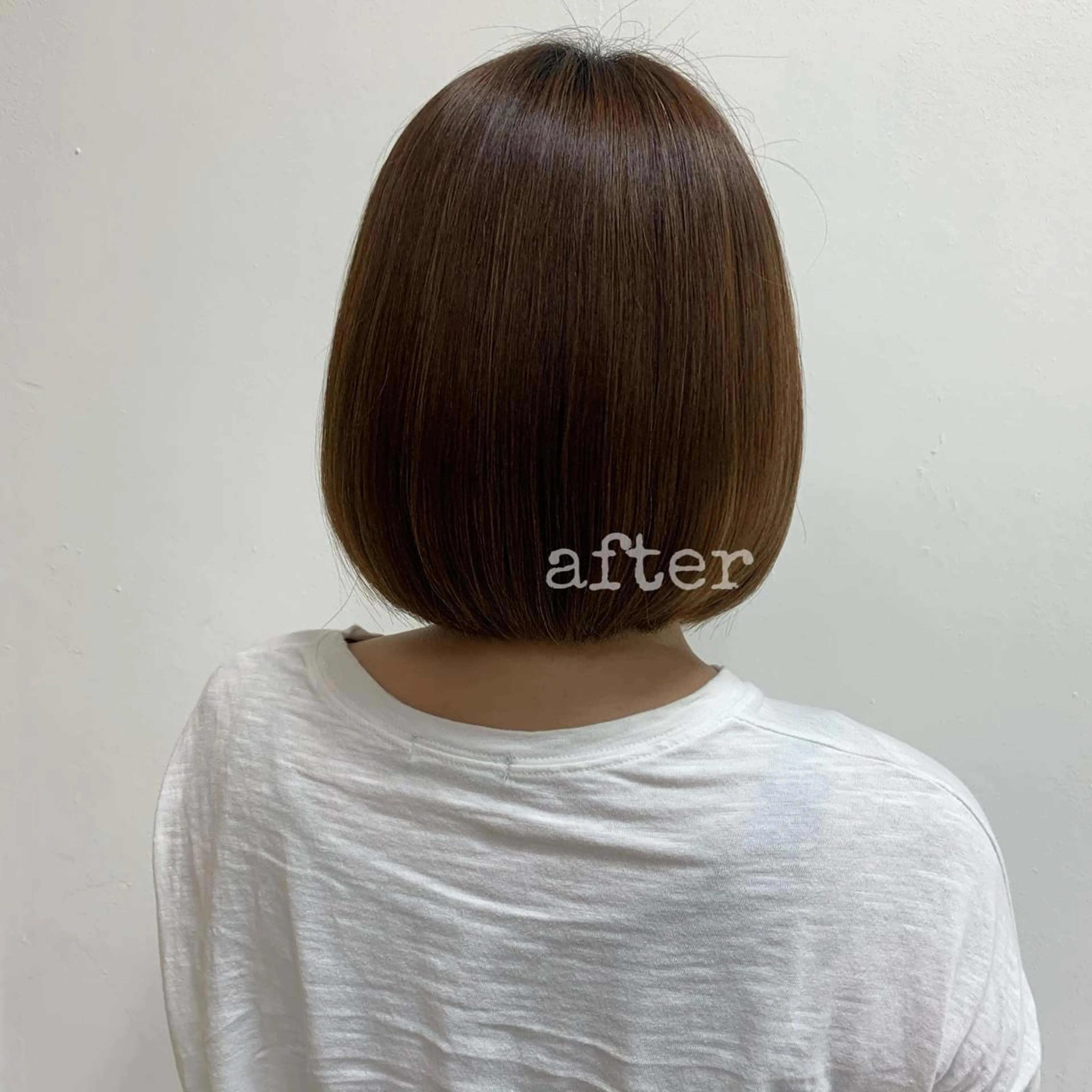 ミディアム 黒田 優衣のヘアスタイル