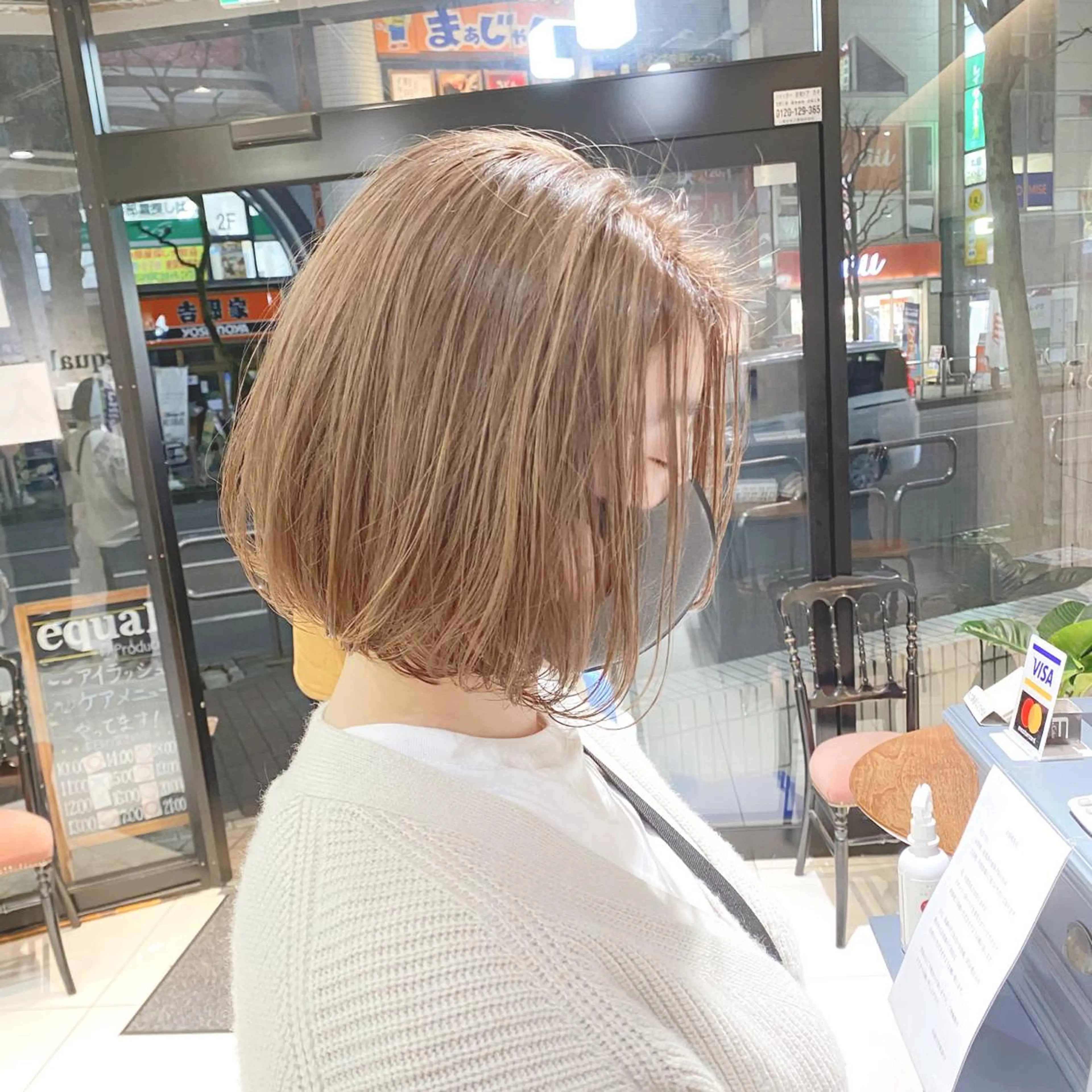 ショート カラー ✨髪質改善専門店✨ QOLU✨のヘアスタイル
