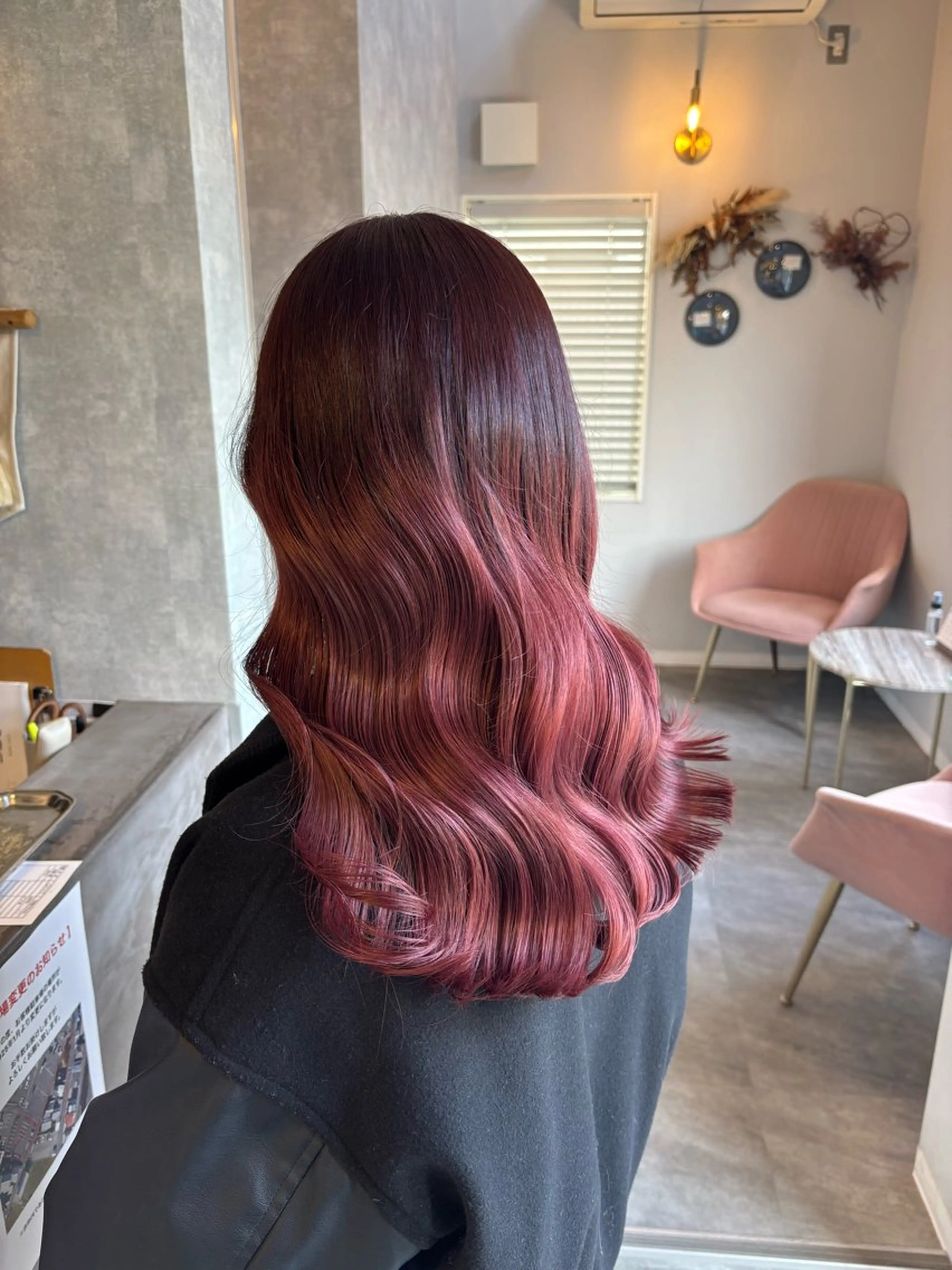 セミロング カラー Matsubara asuka  ☪︎のヘアスタイル