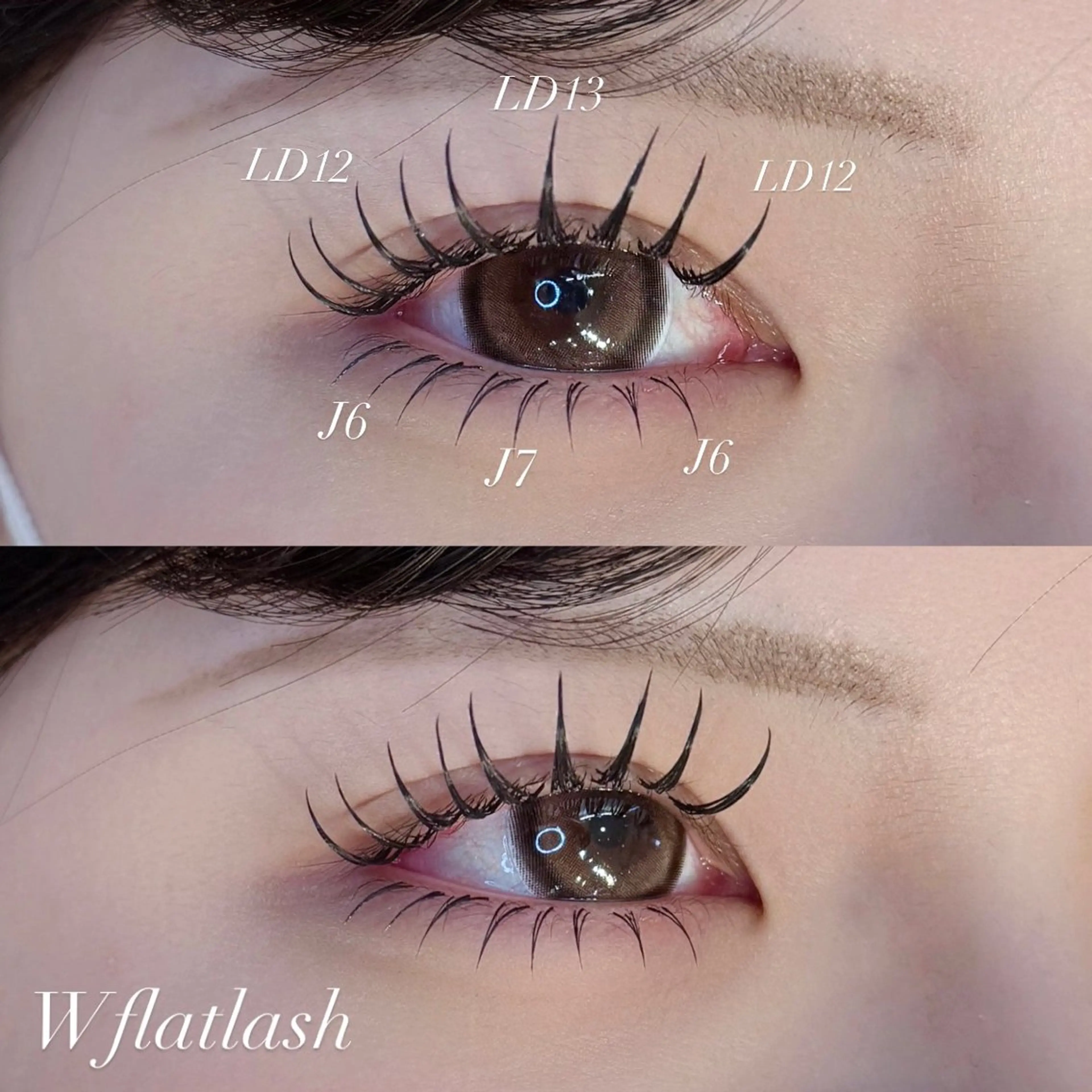 マツエク・マツパ 下まつげエクステ fuka 🤍のマツエク・マツパデザイン