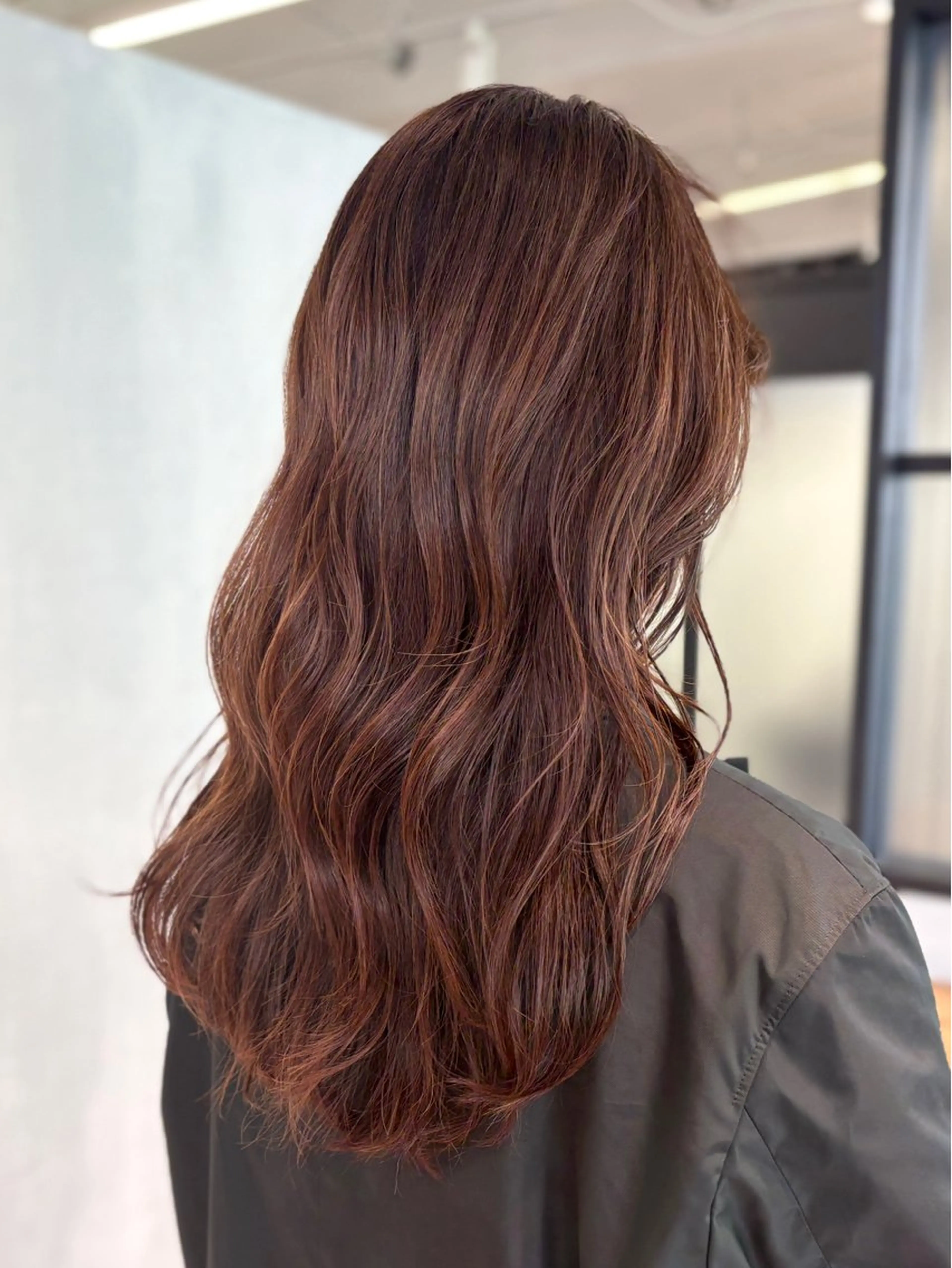 ロング カラー ハイライトカラー ハイライト カット ヘアカラー ヘッドスパ matka白髪ぼかし 大人ヘア/KEIKOのヘアスタイル